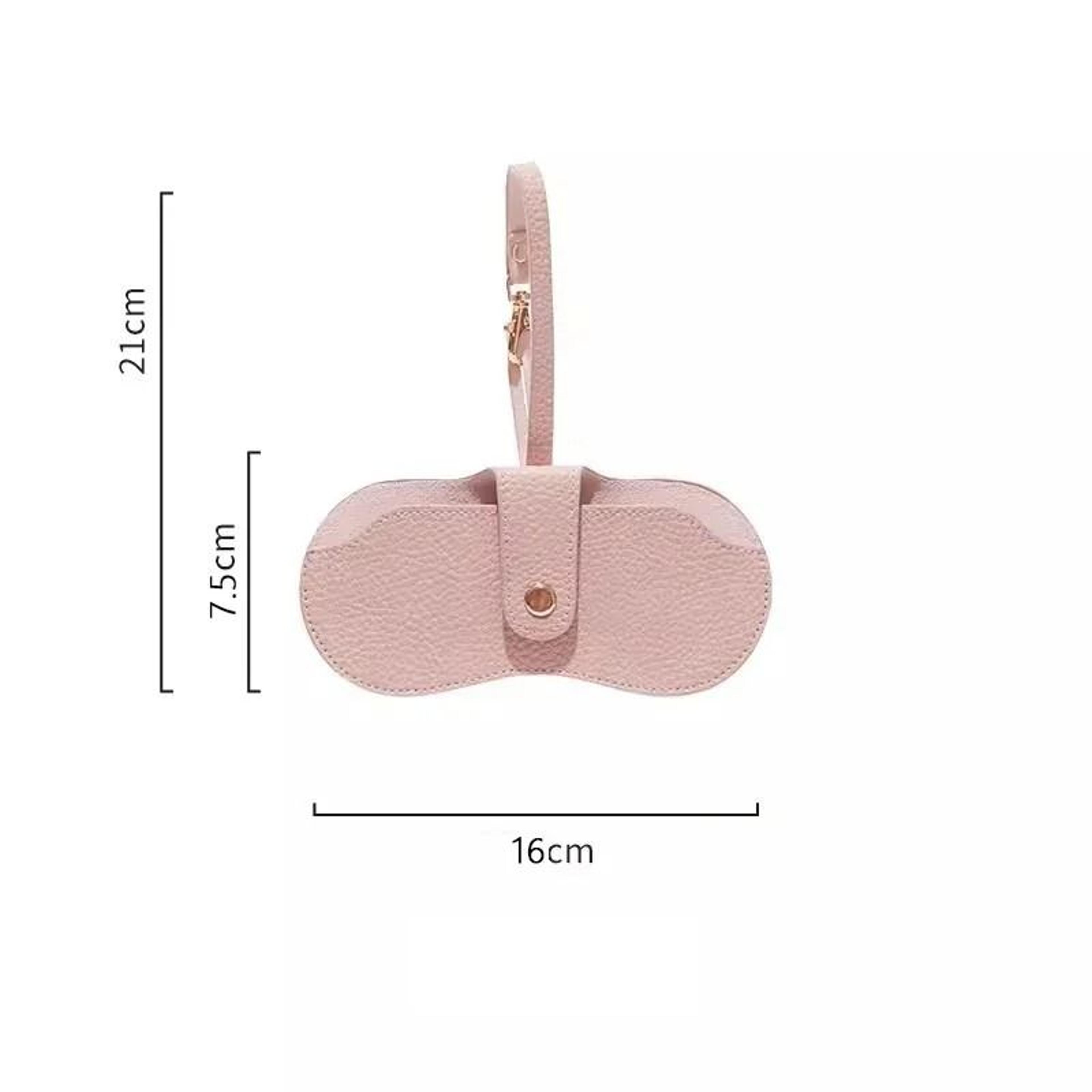 Slim Soft Leather Glasses Pouch For Sunglasses And Eyewear Storage 5