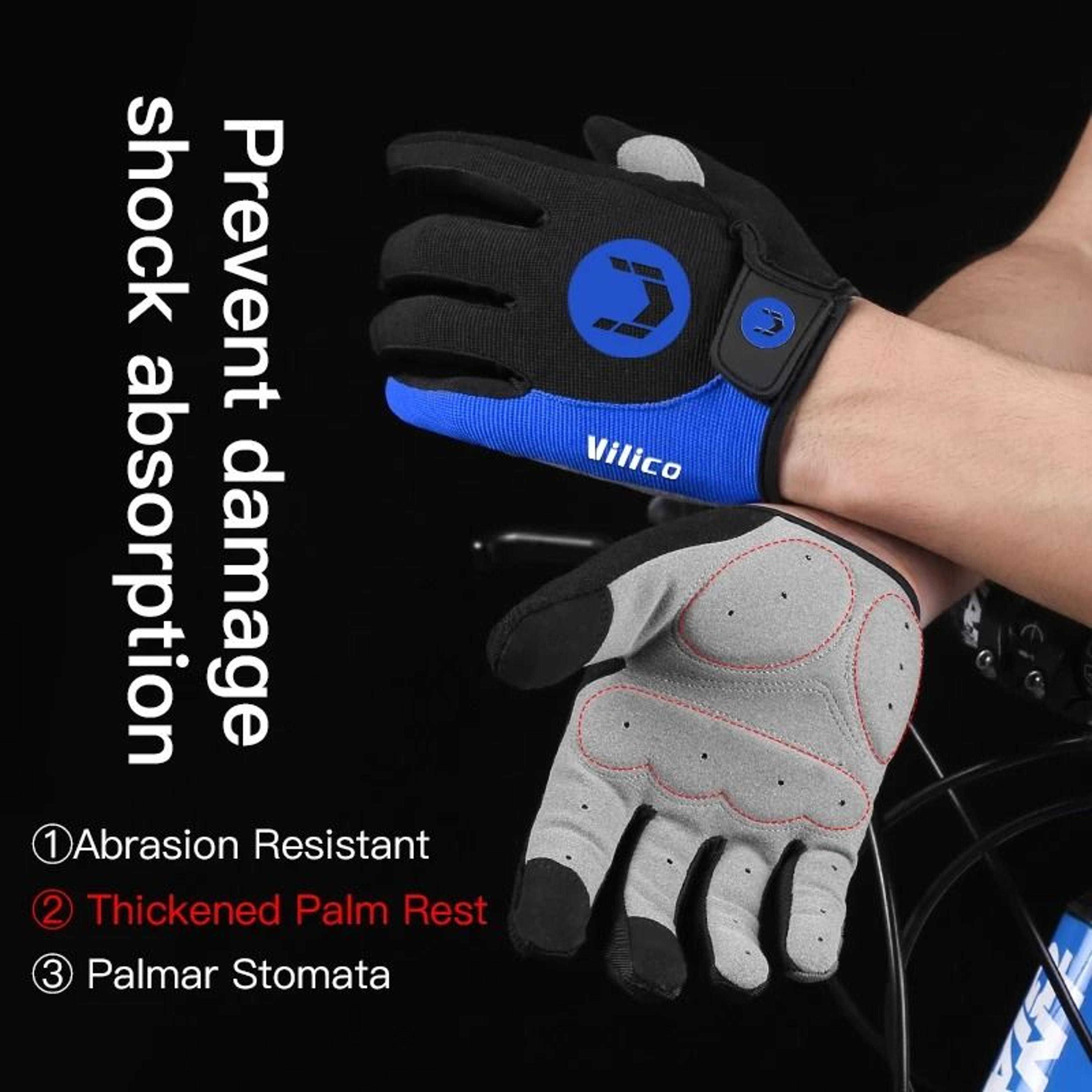 Autumn Winter Cycling Gloves With Touch Screen And Shock Protection 1