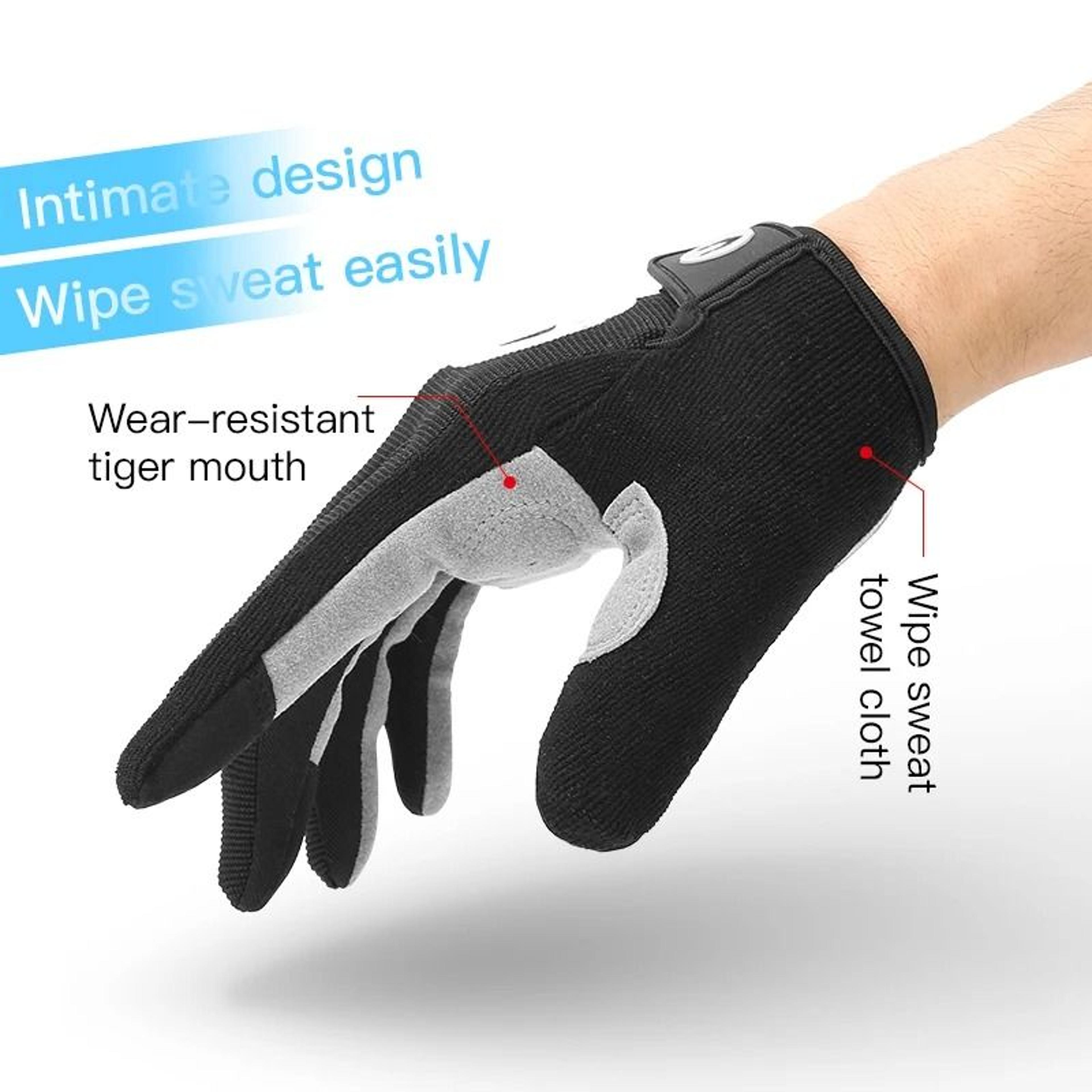 Autumn Winter Cycling Gloves With Touch Screen And Shock Protection 2