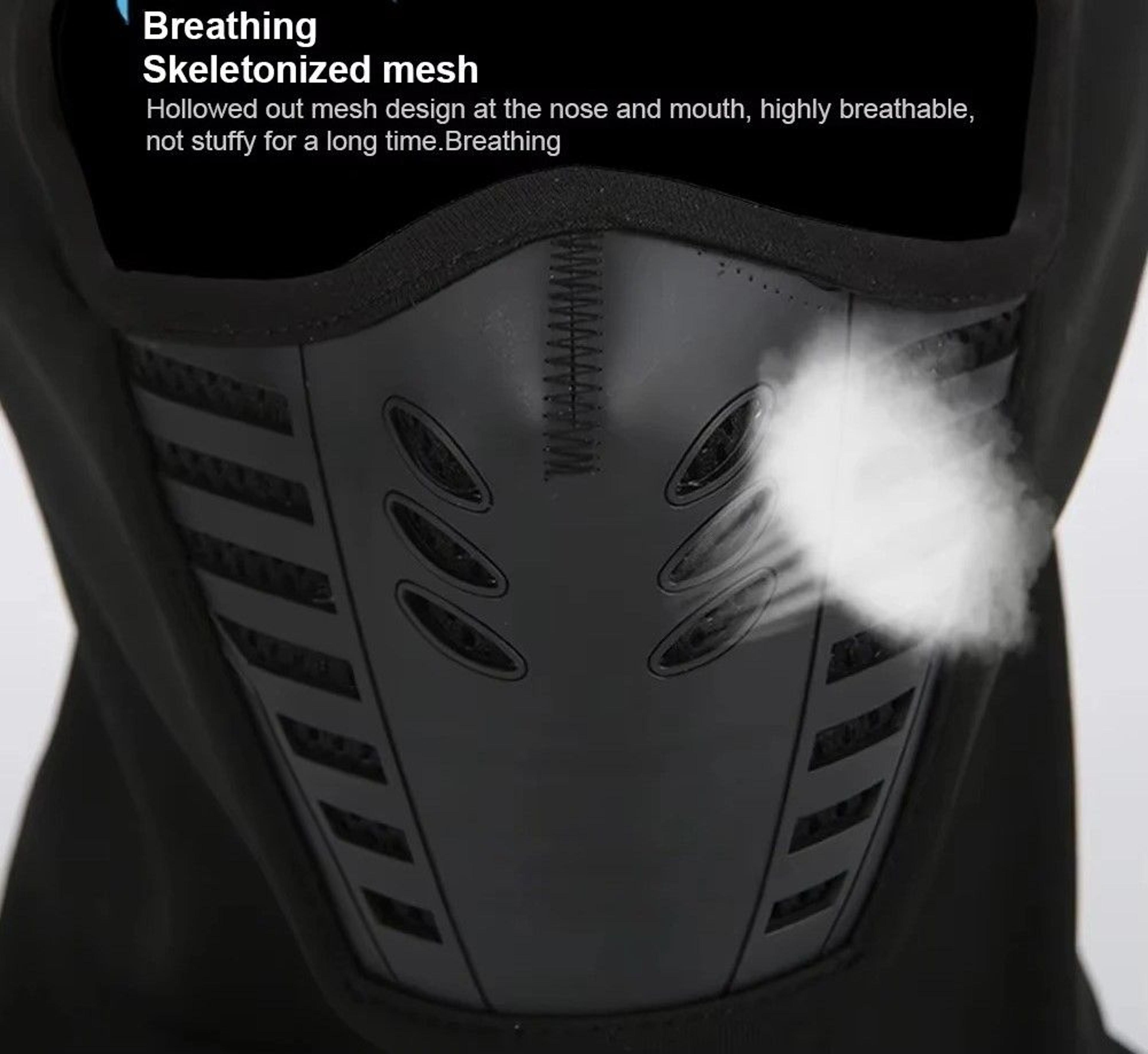 Winter Thermal Motorcycle Balaclava Mask For Warm Windproof Outdoor Riding 4
