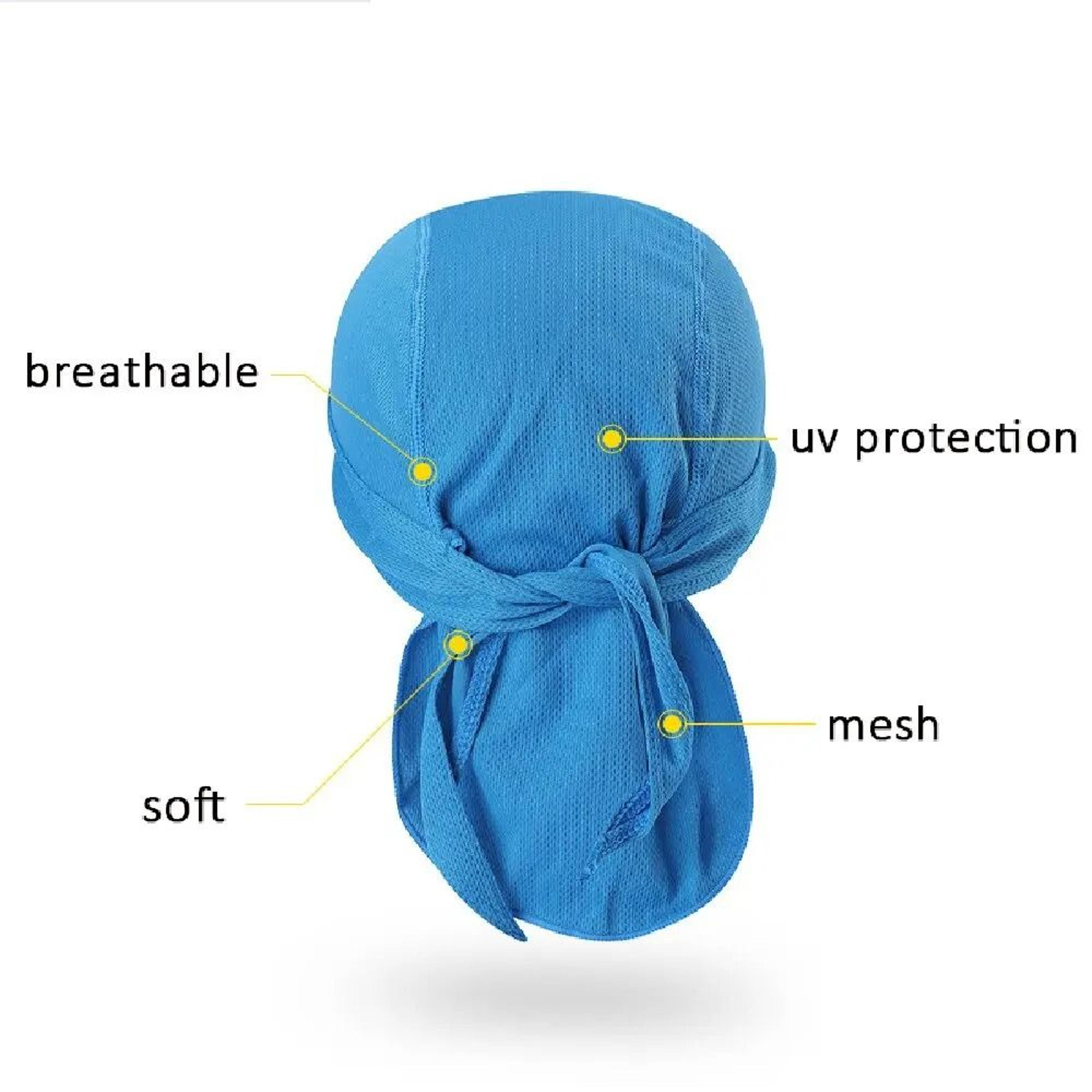 Cycling Sweat Wicking Quick Dry Headband Cap For Outdoor Sports 4