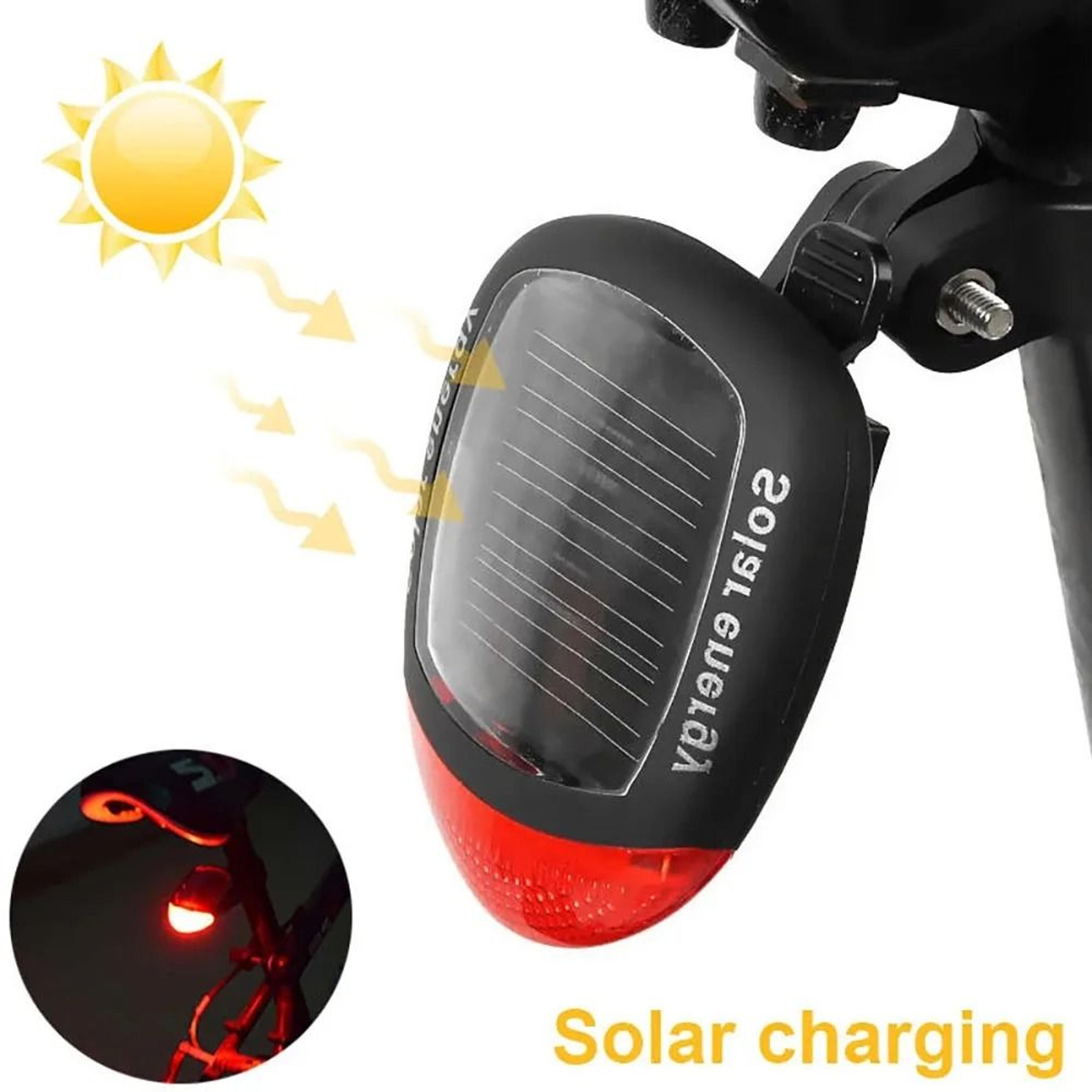 Keep Your Bike Visible And Safe In Low Light With This Solar Powered Bicycle Rear Tail Light Design 6