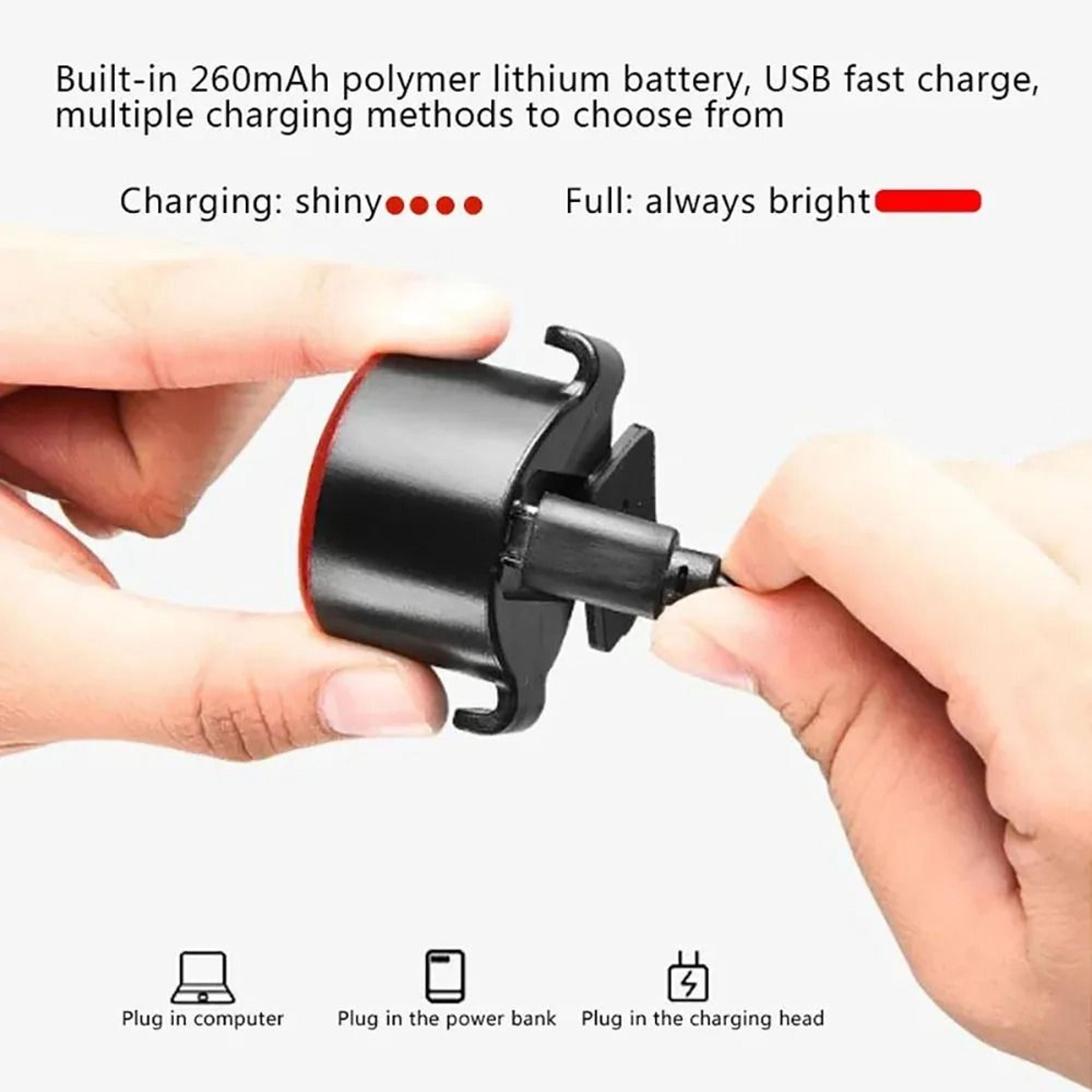 Increase Your Visibility And Safety During Night Rides With This Rechargeable Bike Light Set Featur 4