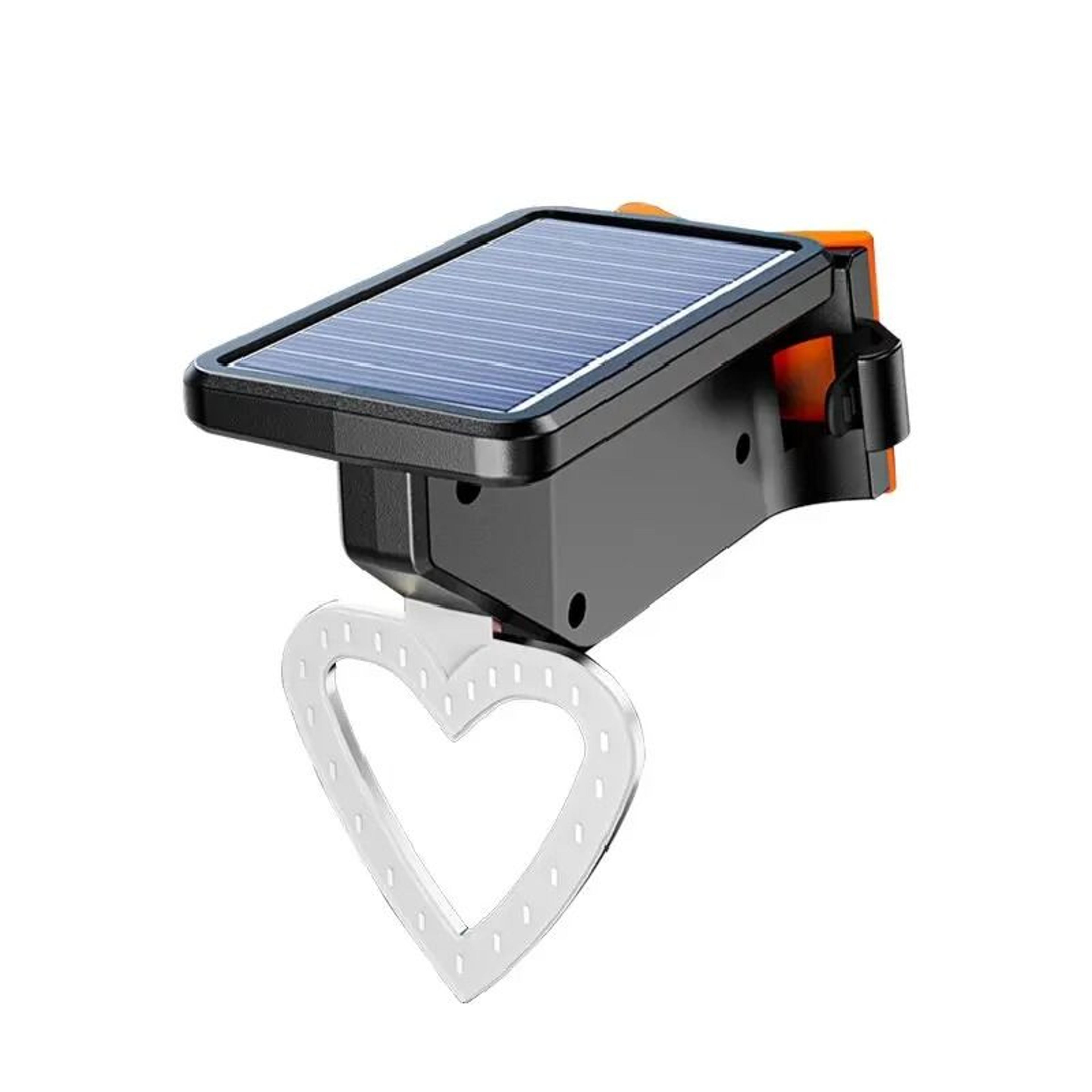 Solar Powered Bicycle Rear Tail Light With Smart Sensor For Night Riding 6