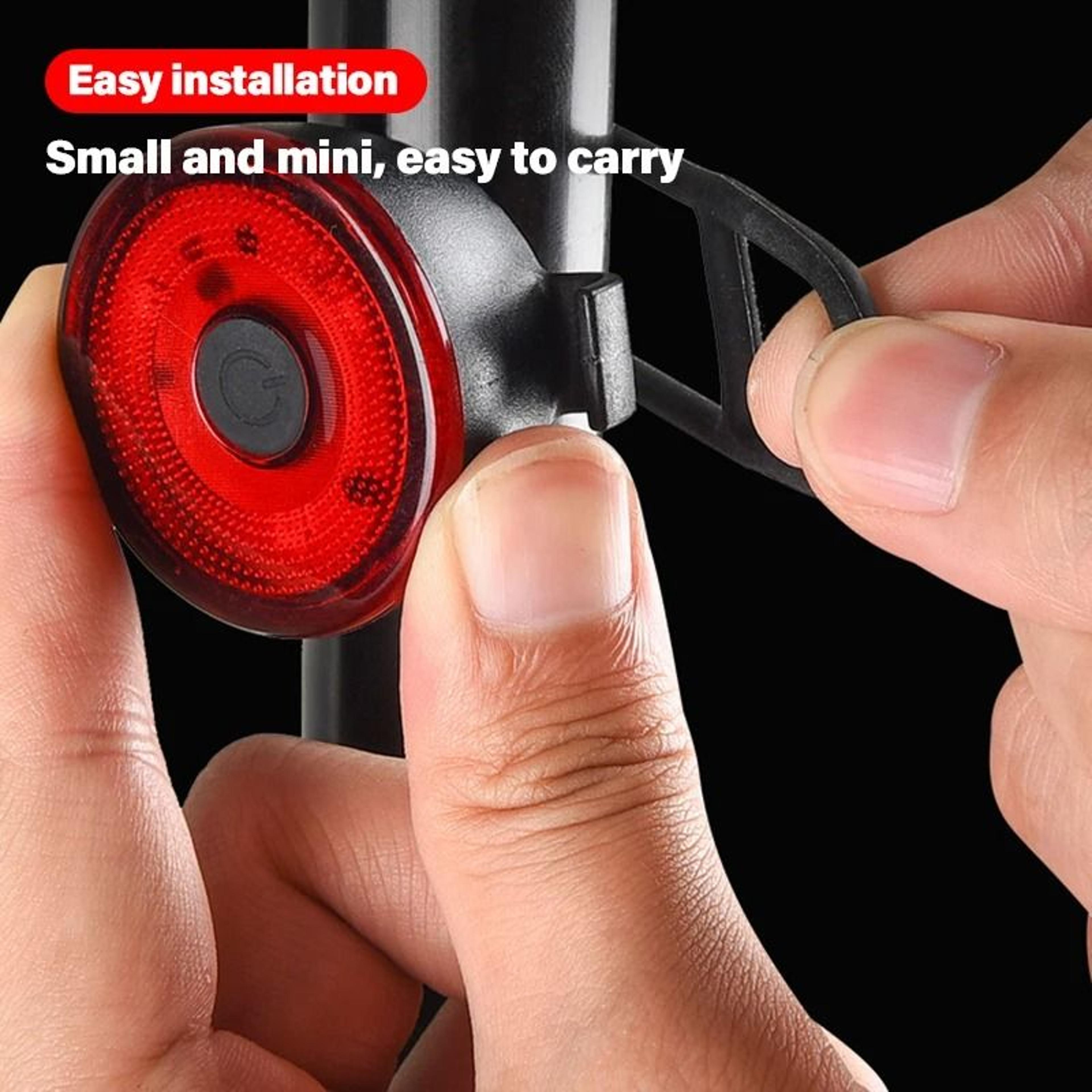 Mini LED Bicycle Rear Taillight For Safety And Night Riding 4