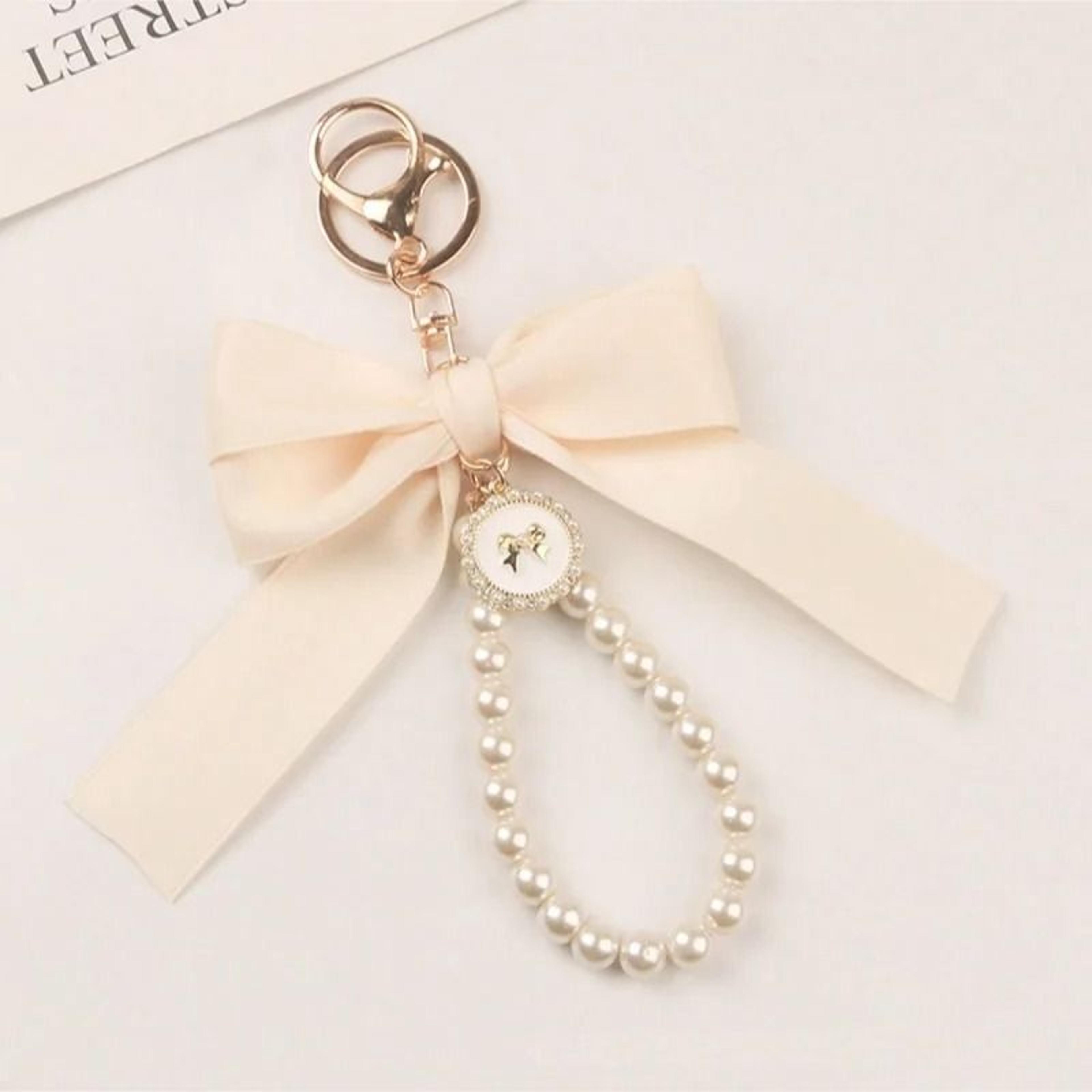 Elegant Large Bow Keychain Ornament For Bags And Headphone Case Accessories 7