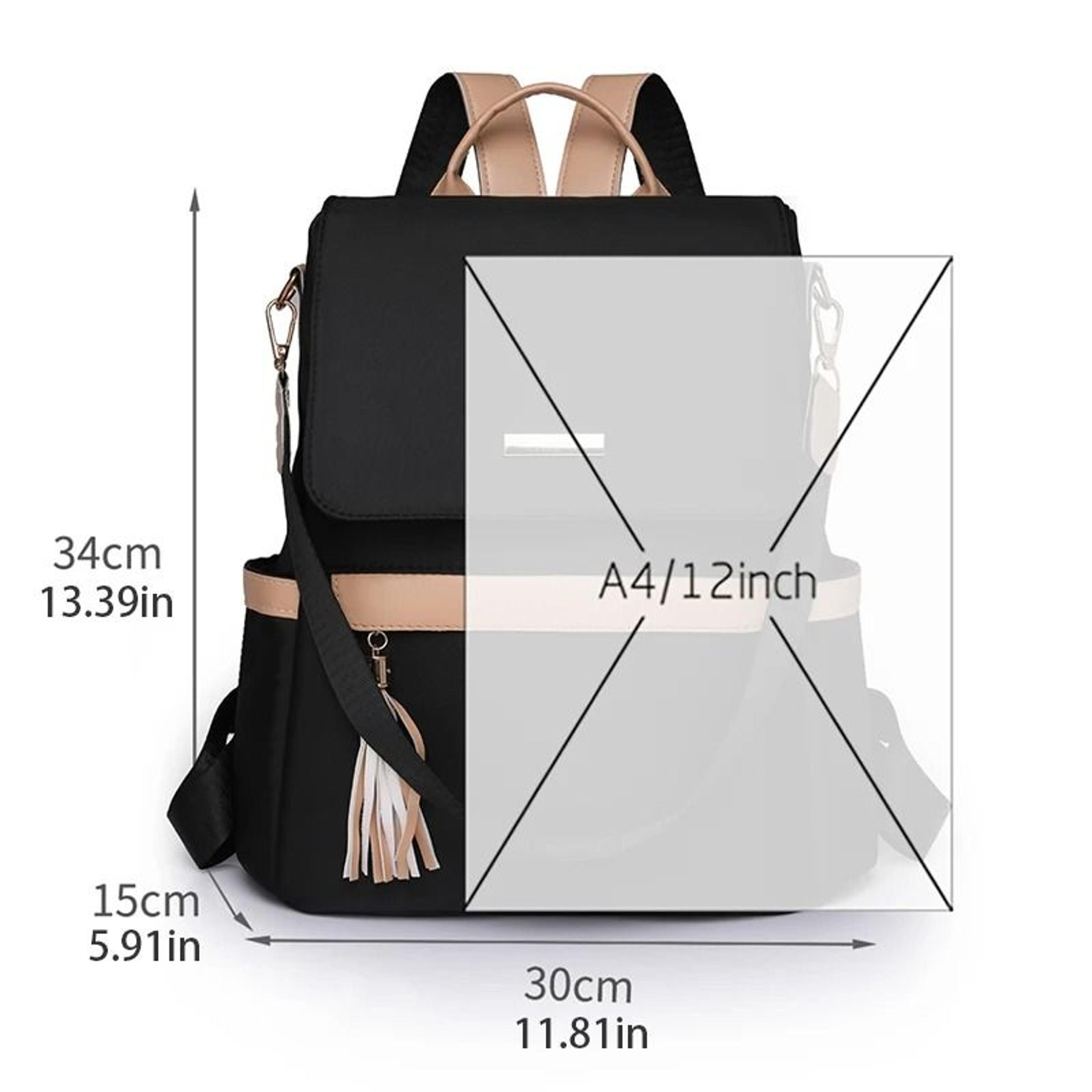 Minimalist Anti Theft Medium Travel Backpack With Adjustable Straps For Outdoor And Daily Use 5