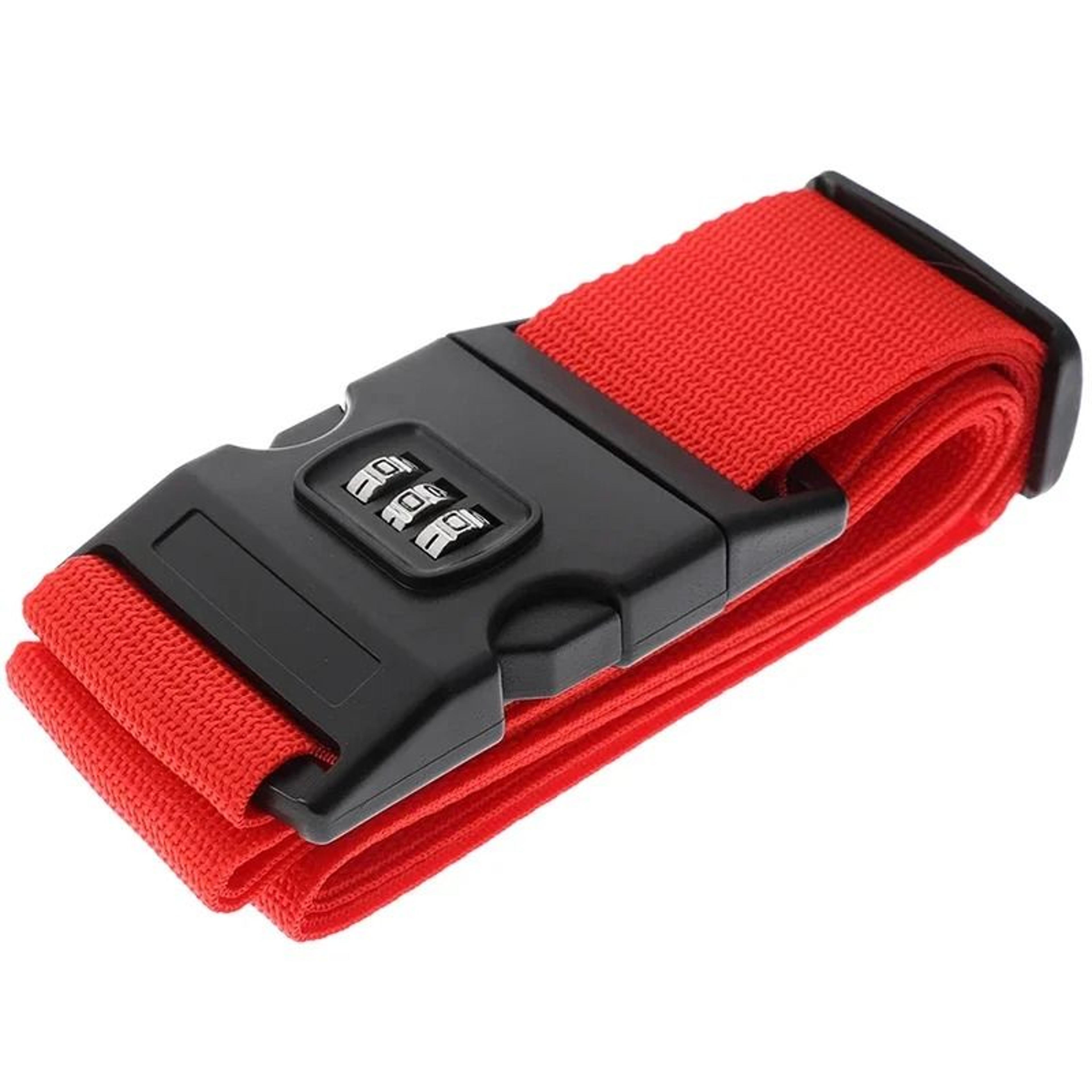 Adjustable Travel Luggage Strap With Password Lock Secure Anti Theft Baggage Packing Belt 8