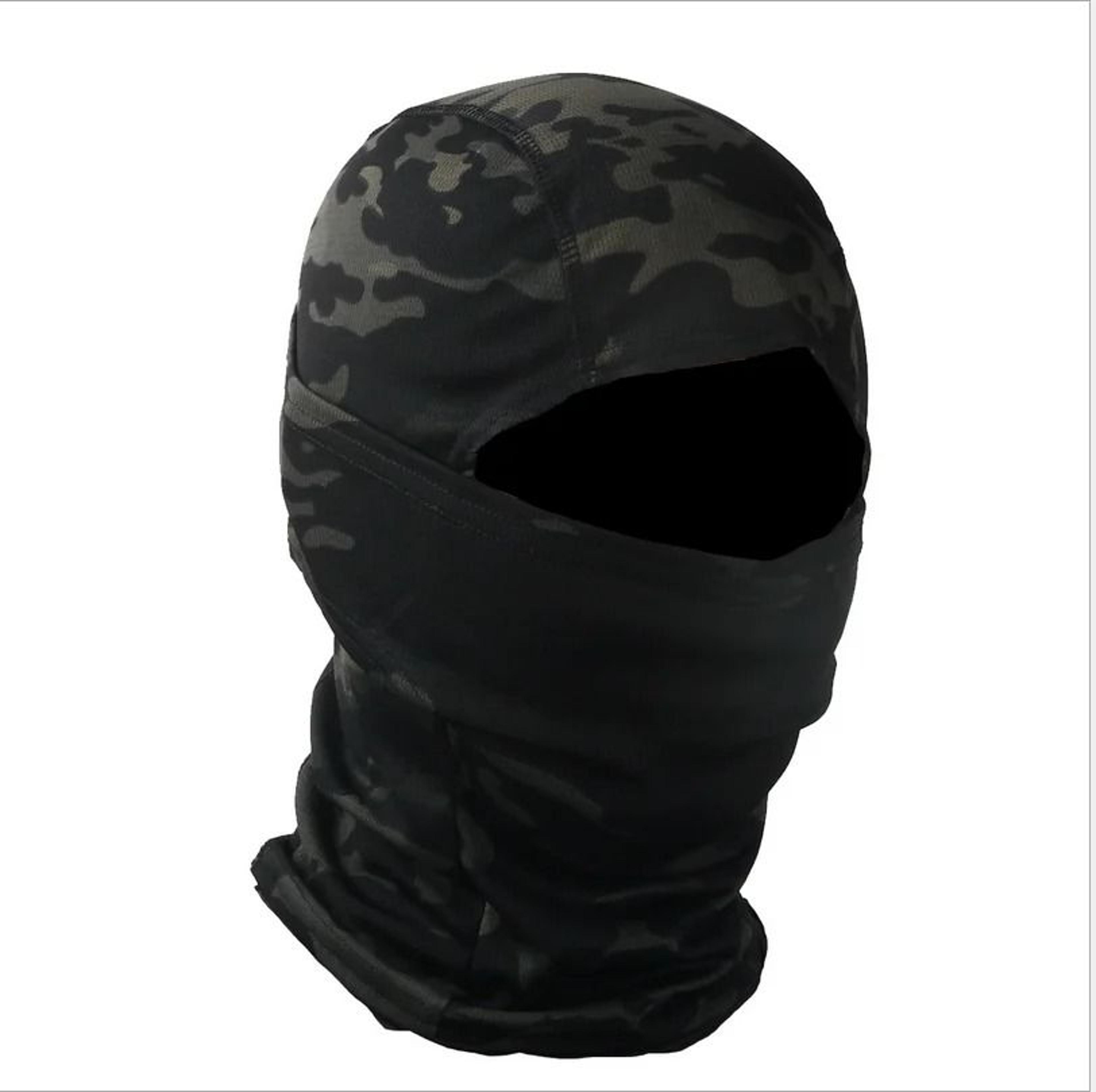 Tactical Full Face Balaclava Hood And Neck Gaiter Headwear For Fishing And Outdoor Sports 25