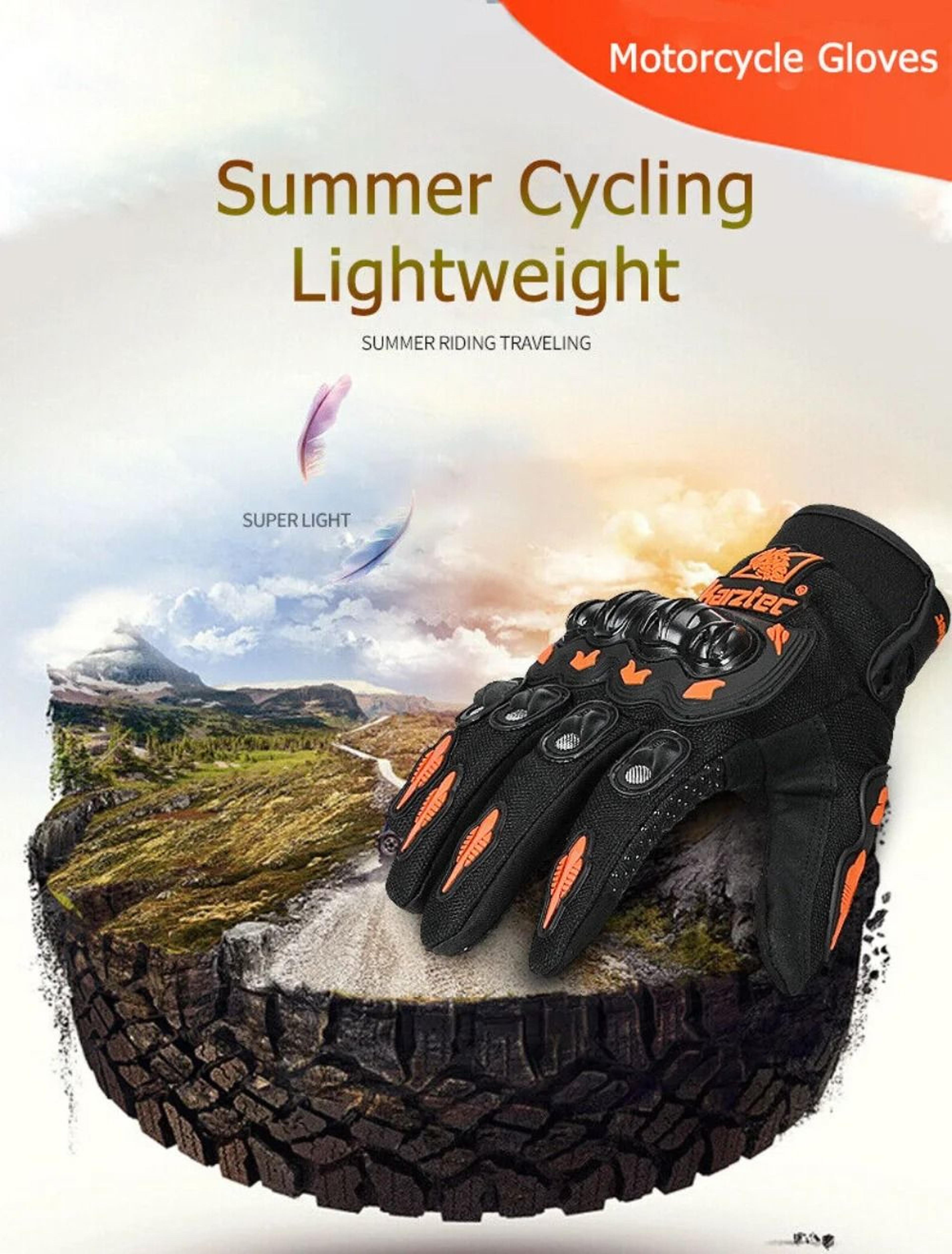 FullFinger Touchscreen Motorcycle Gloves With AntiDrop And WearResistant Protection For AllSeason R 3