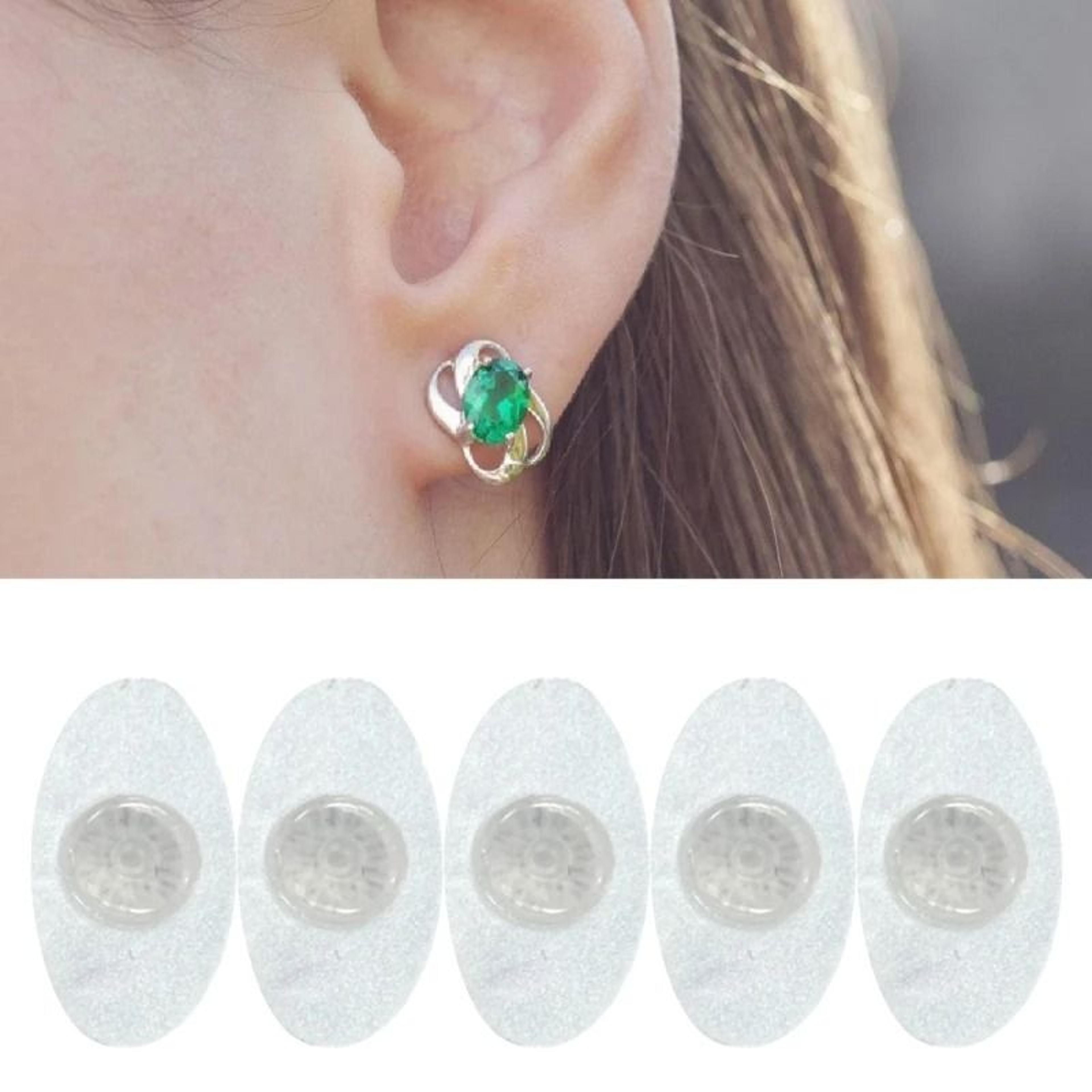 Set Of 10 Earring Stopper Plugs And Secure Stud Back Clasps For Jewelry Enthusiasts 3