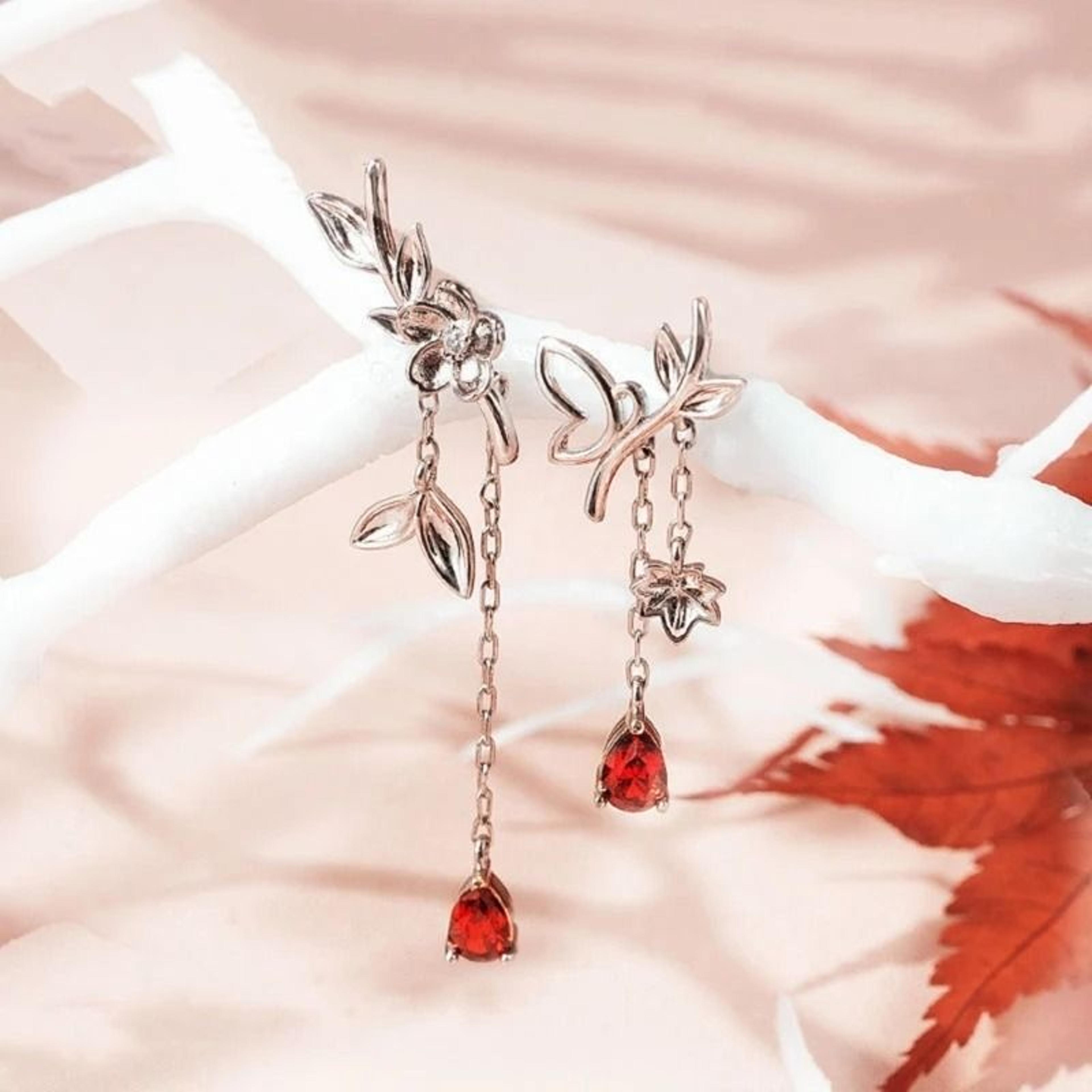 Elegant Bead Drop Earrings 0