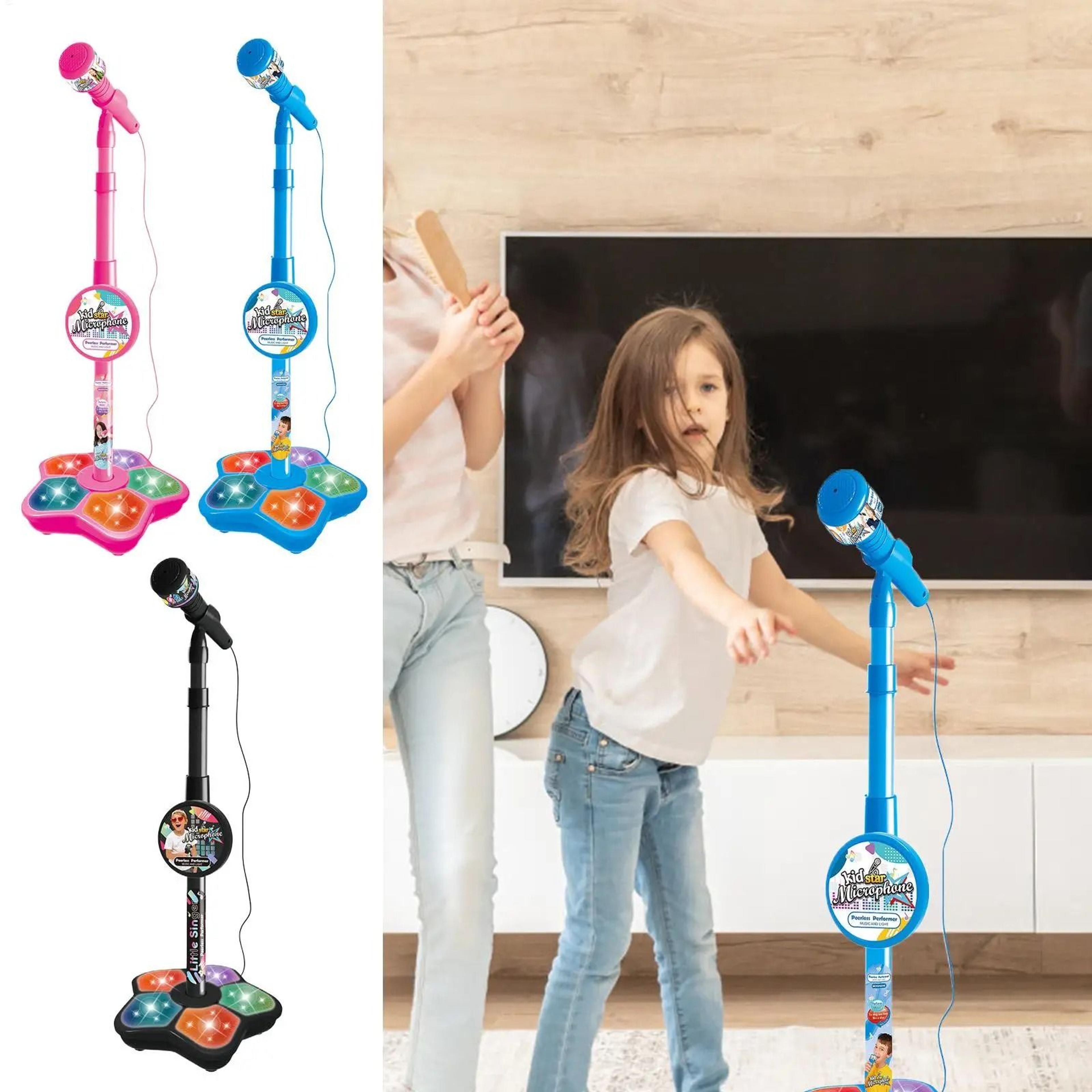 Kids Singing Microphone With Stand 0