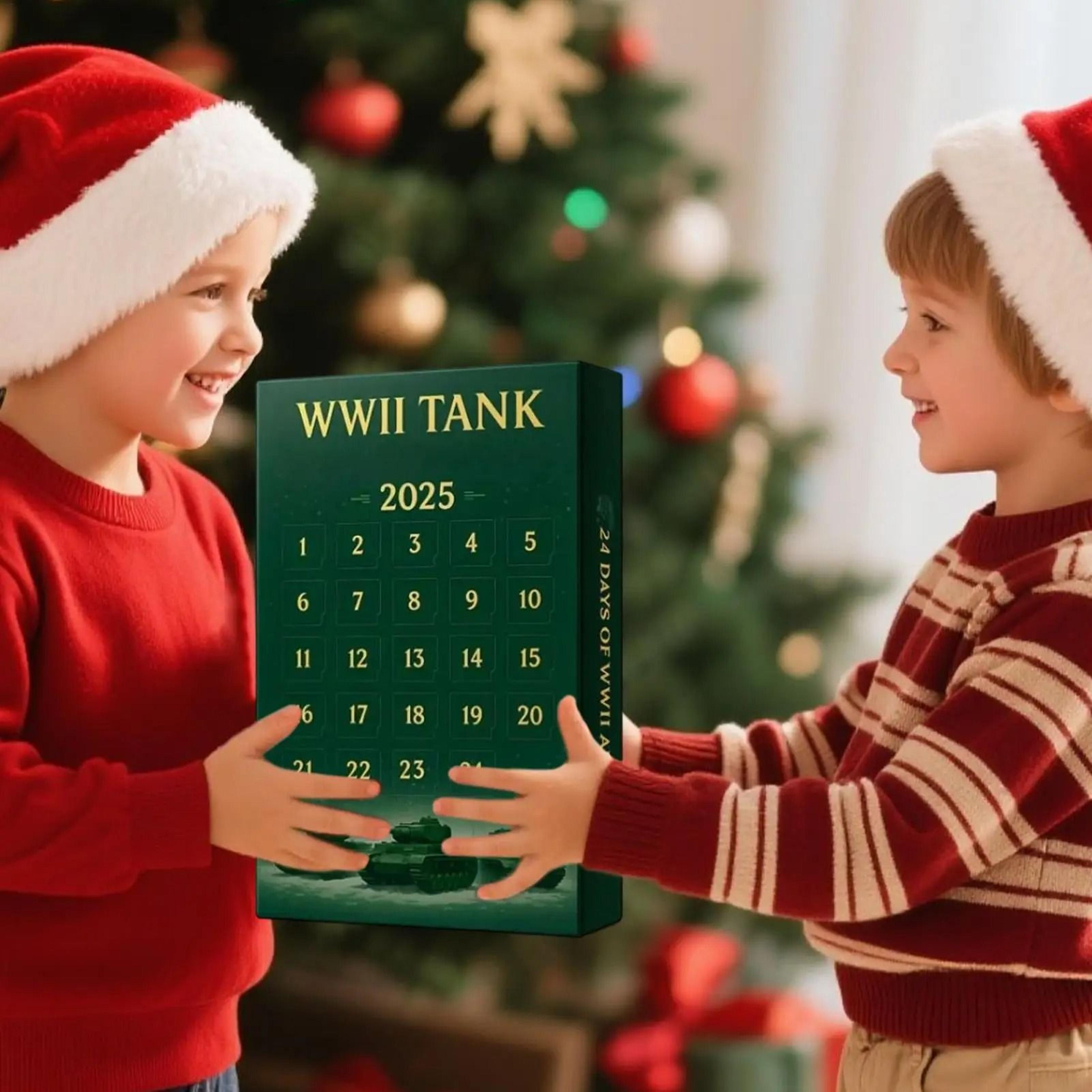 Tank Theme Christmas Countdown Calendar 0