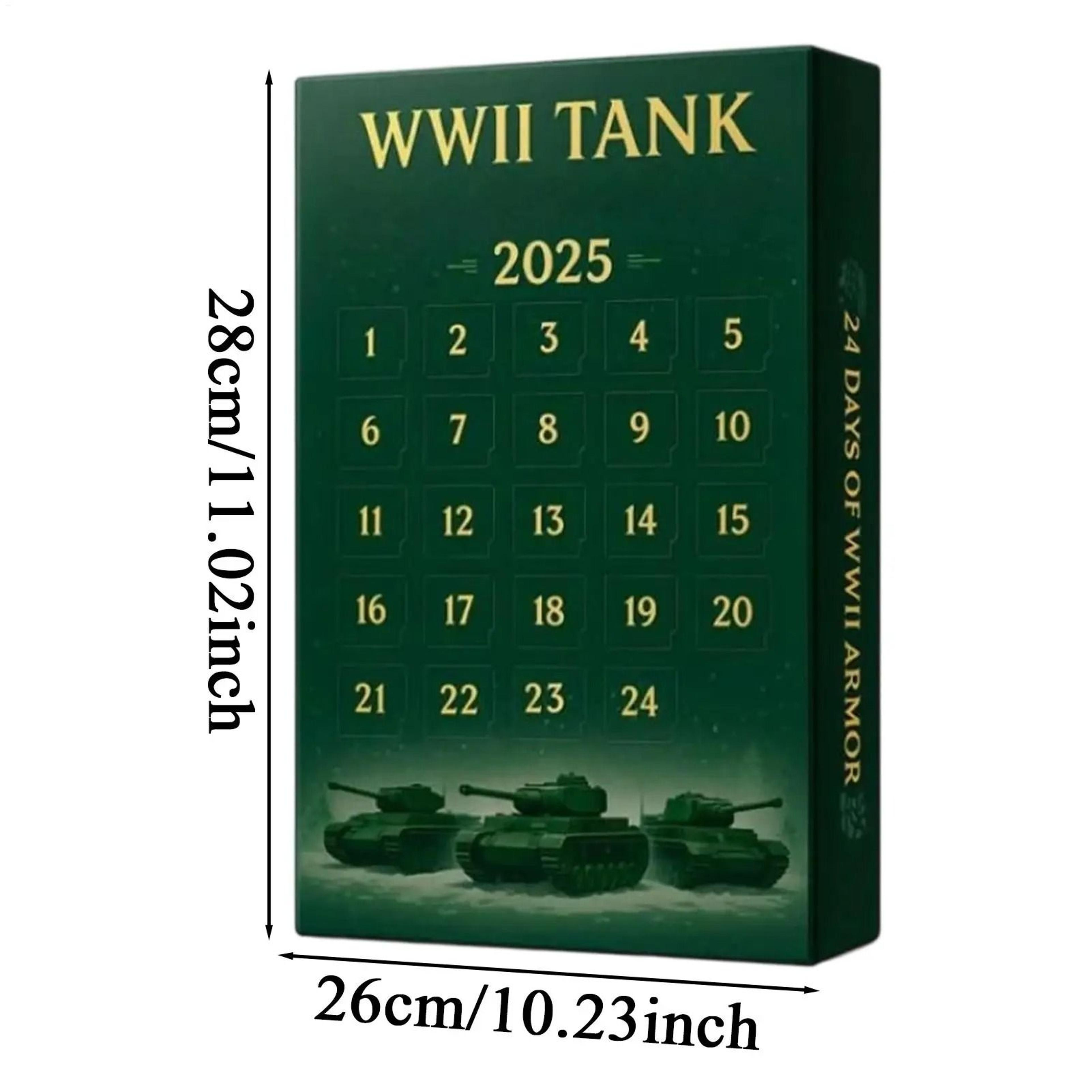 Tank Theme Christmas Countdown Calendar 5