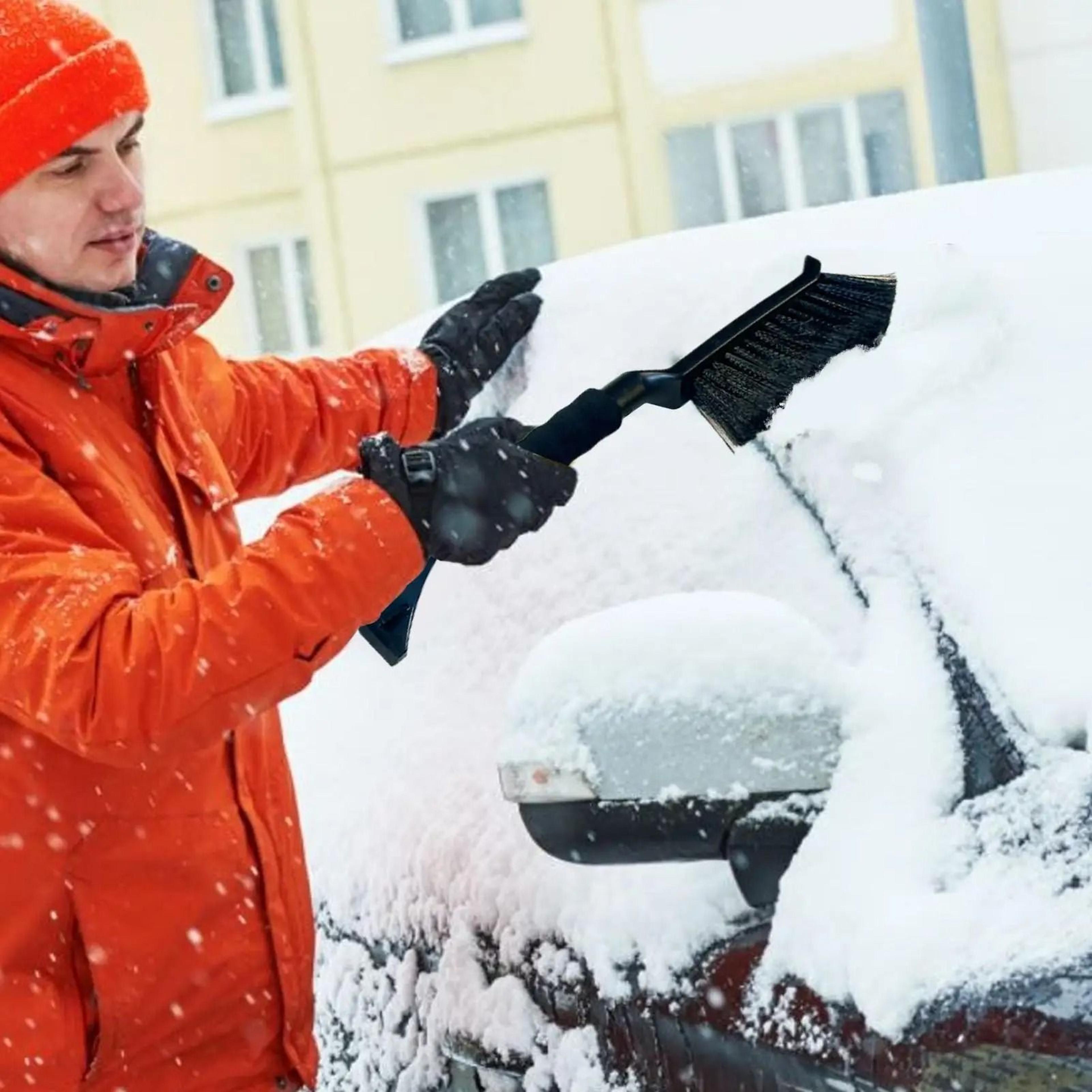 Car Ice Scraper And Snow Brush 2