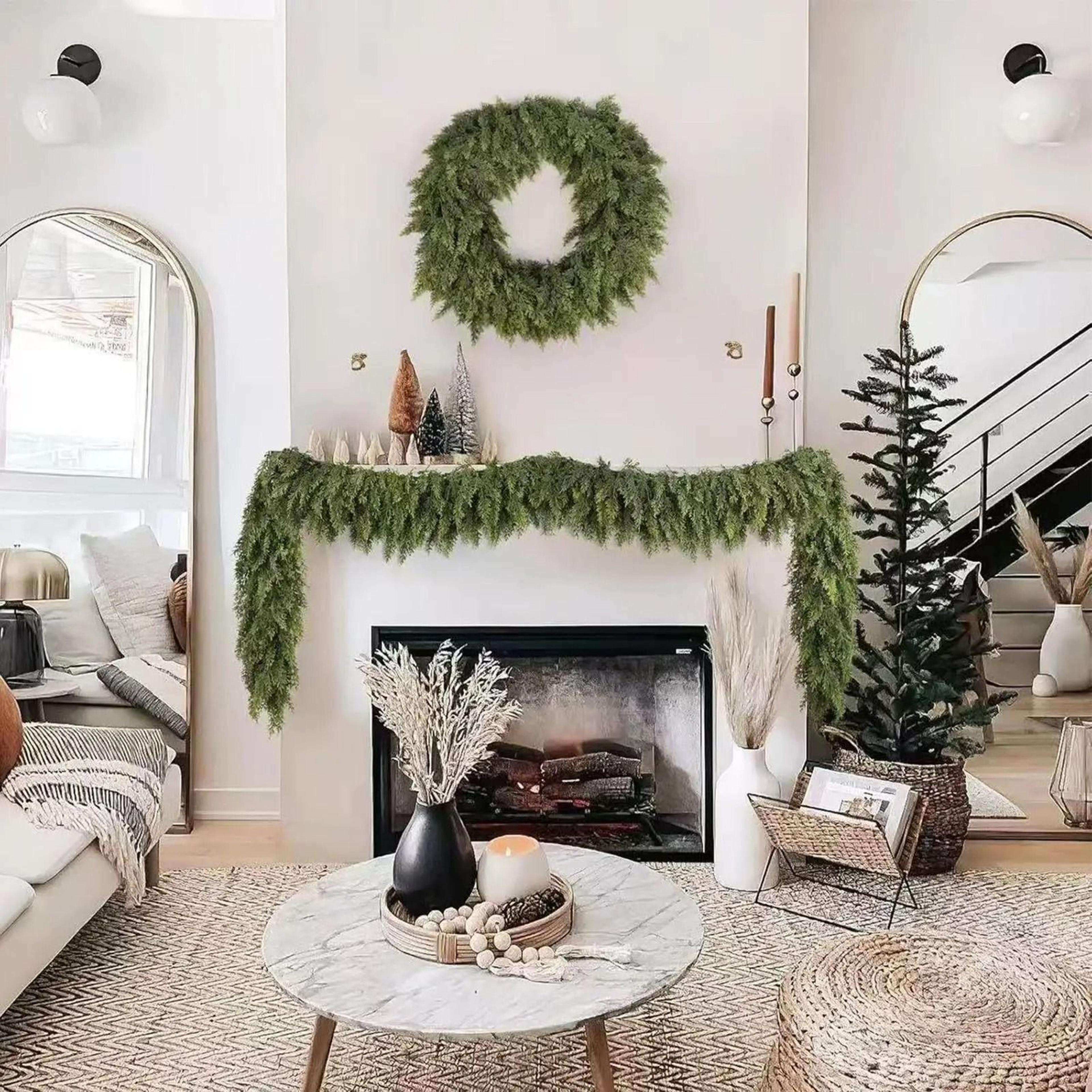 Artificial Pine Christmas Garland 0