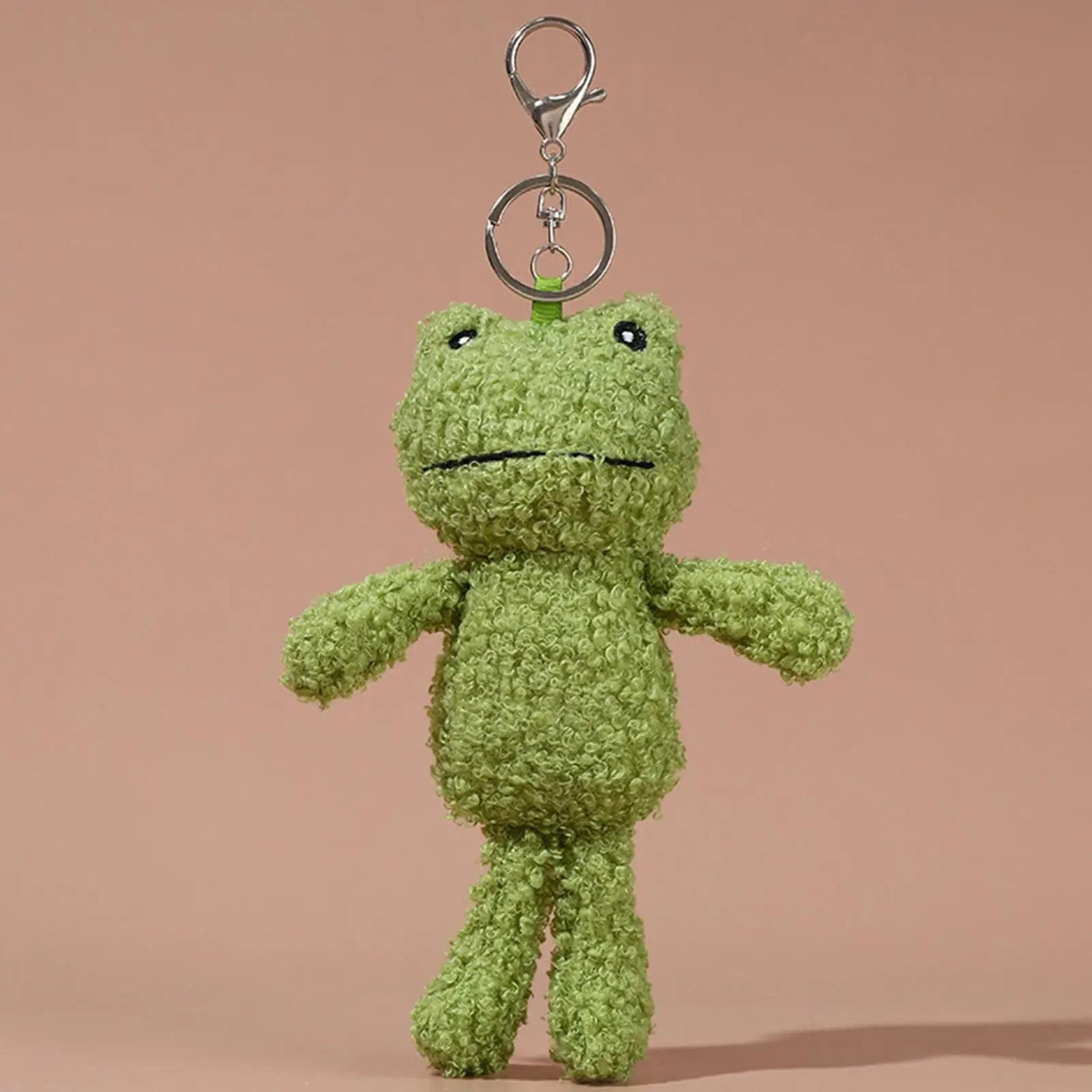 Plush Frog Keychain Bag Charm 5