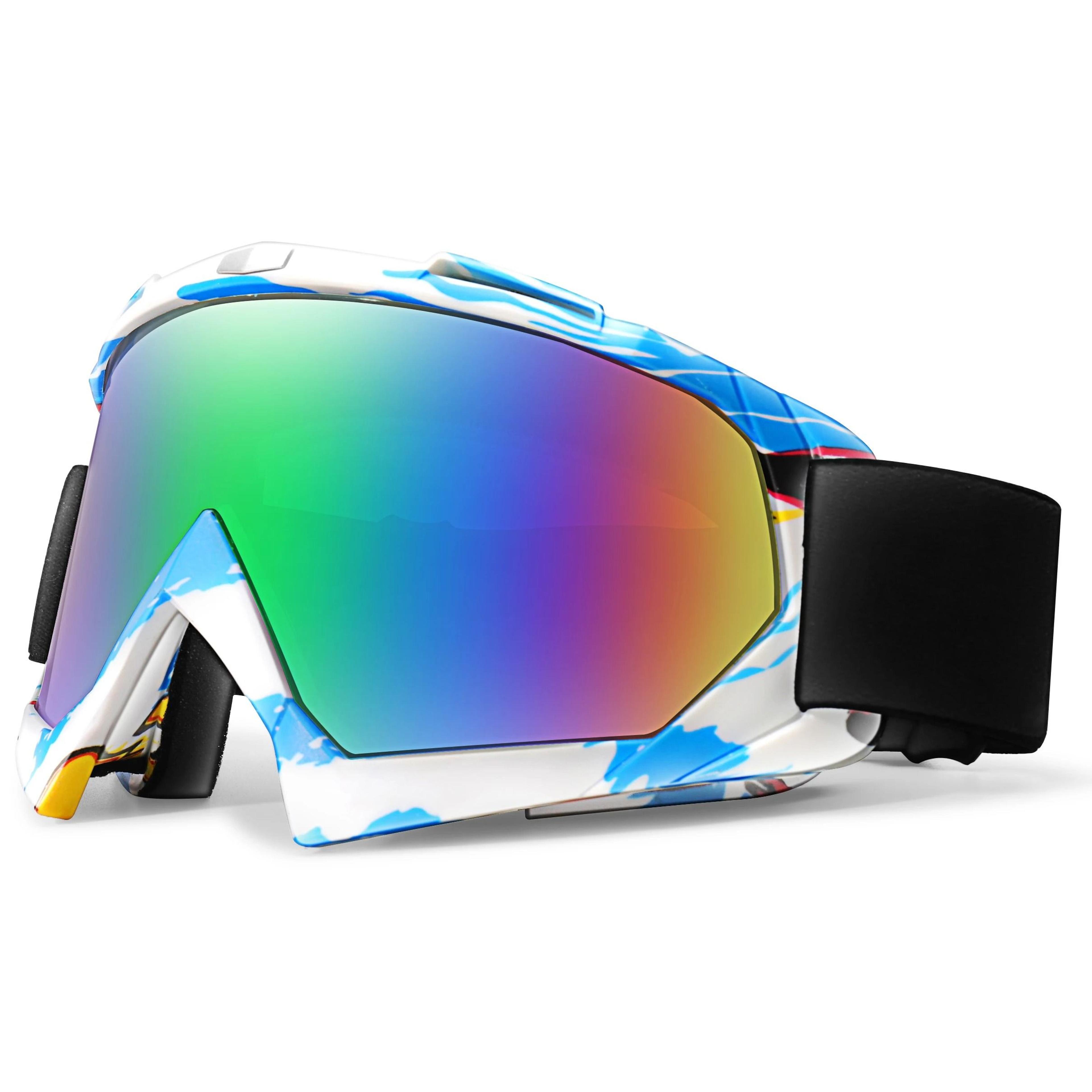 Outdoor Double Layer Anti Fog Snow Goggles 16