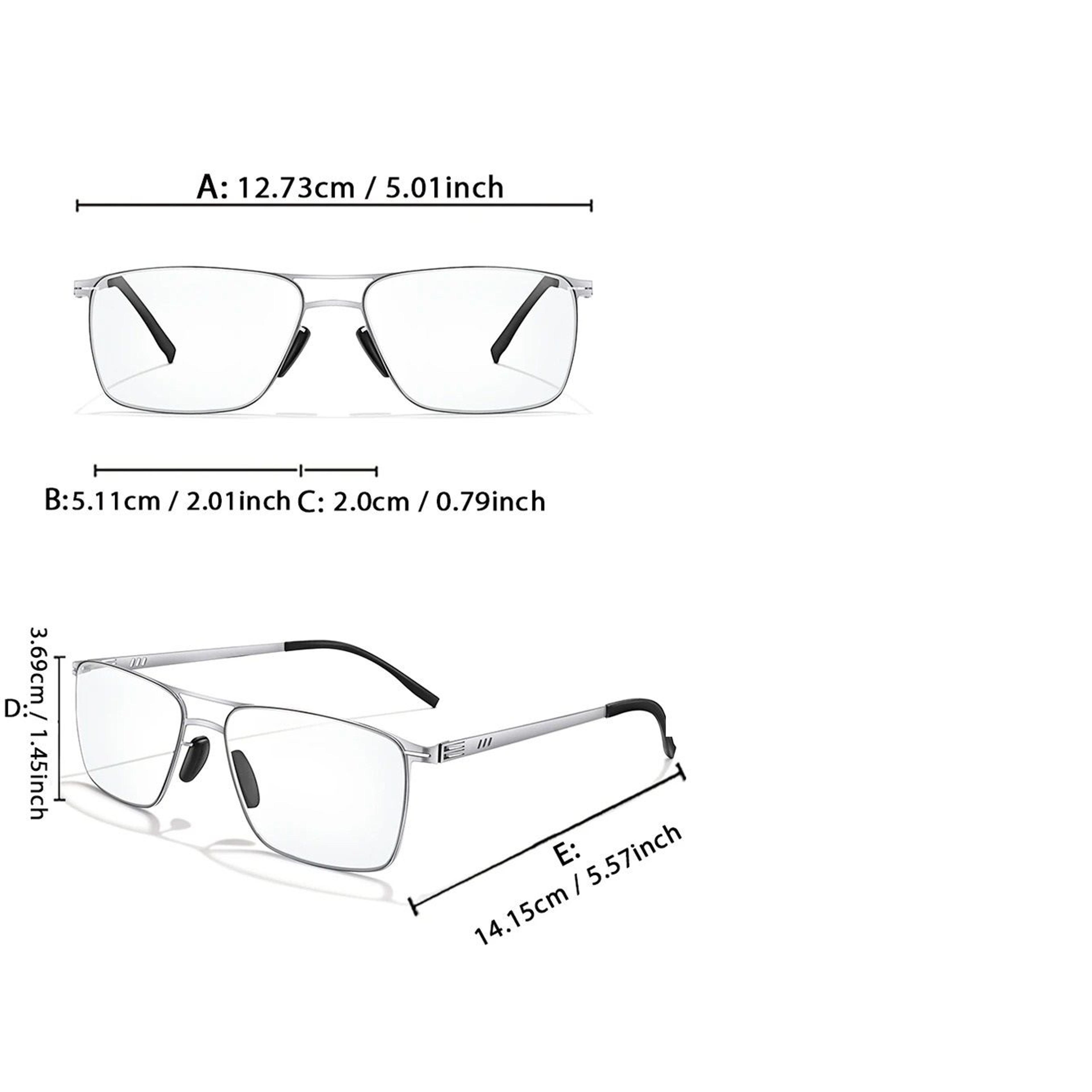 Photochromic Anti Blue Light Reading Glasses 2