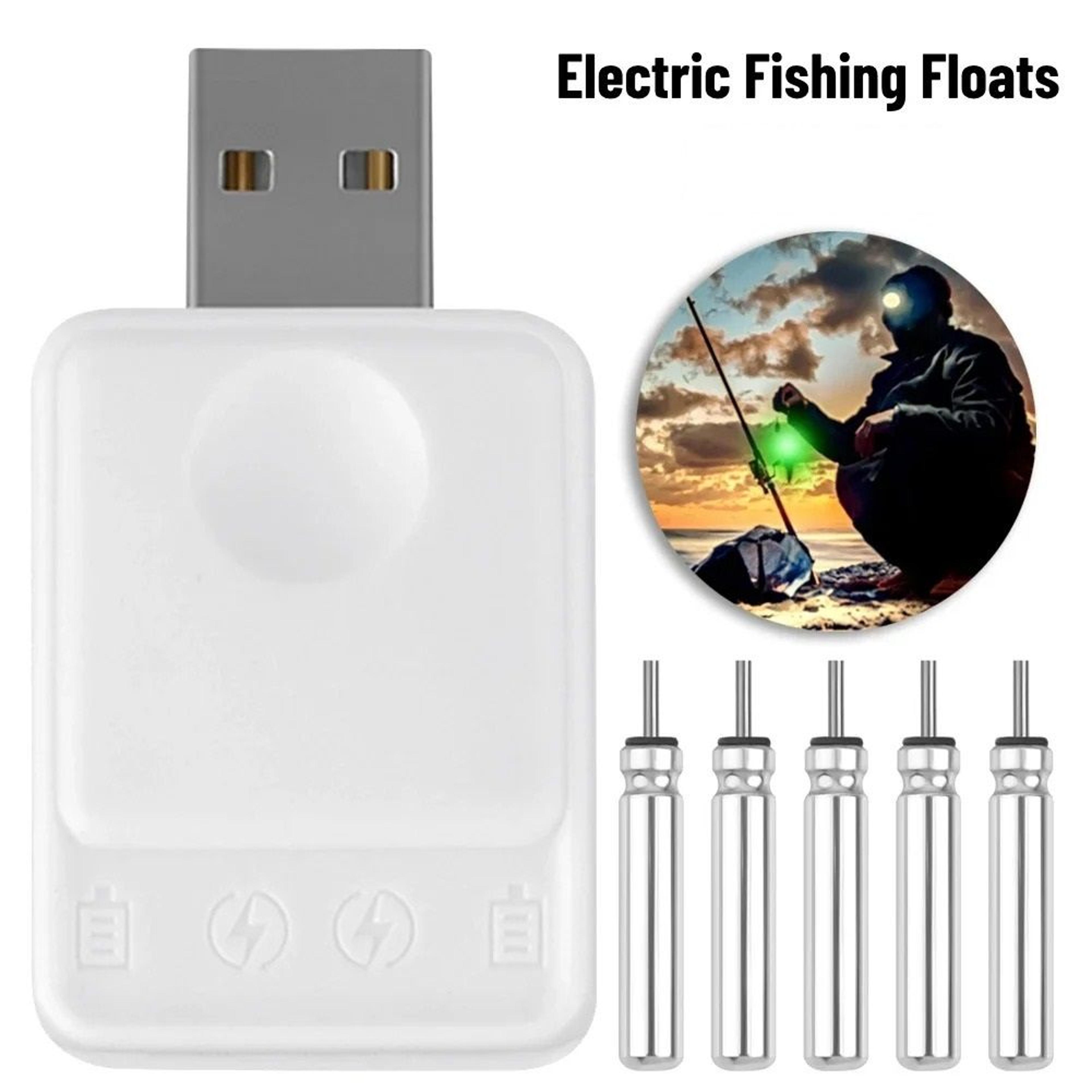 Portable LED Fishing Float With USB Charging And Battery Charger 0