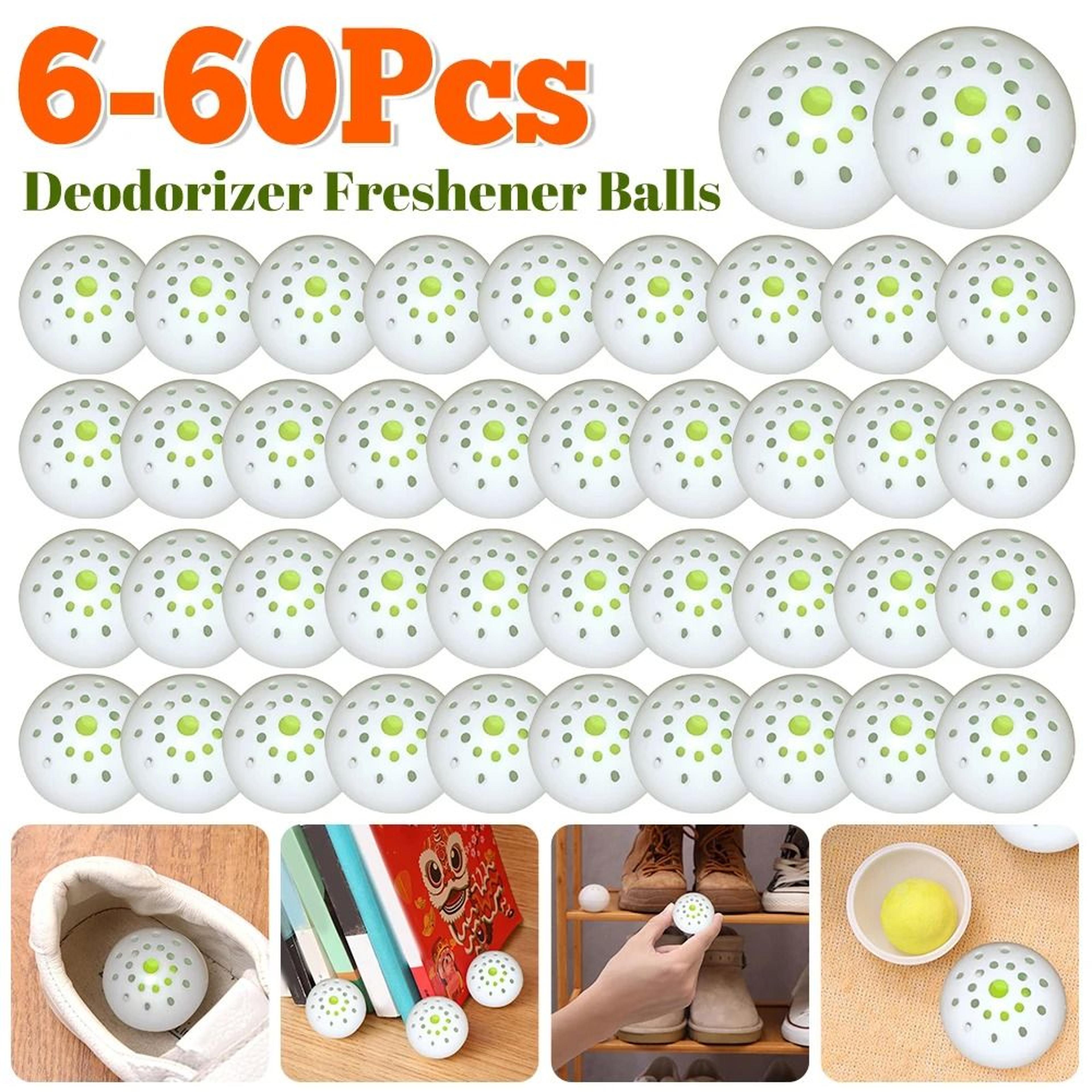 Long Lasting Shoe And Closet Deodorant Balls With Jasmine Scent 0