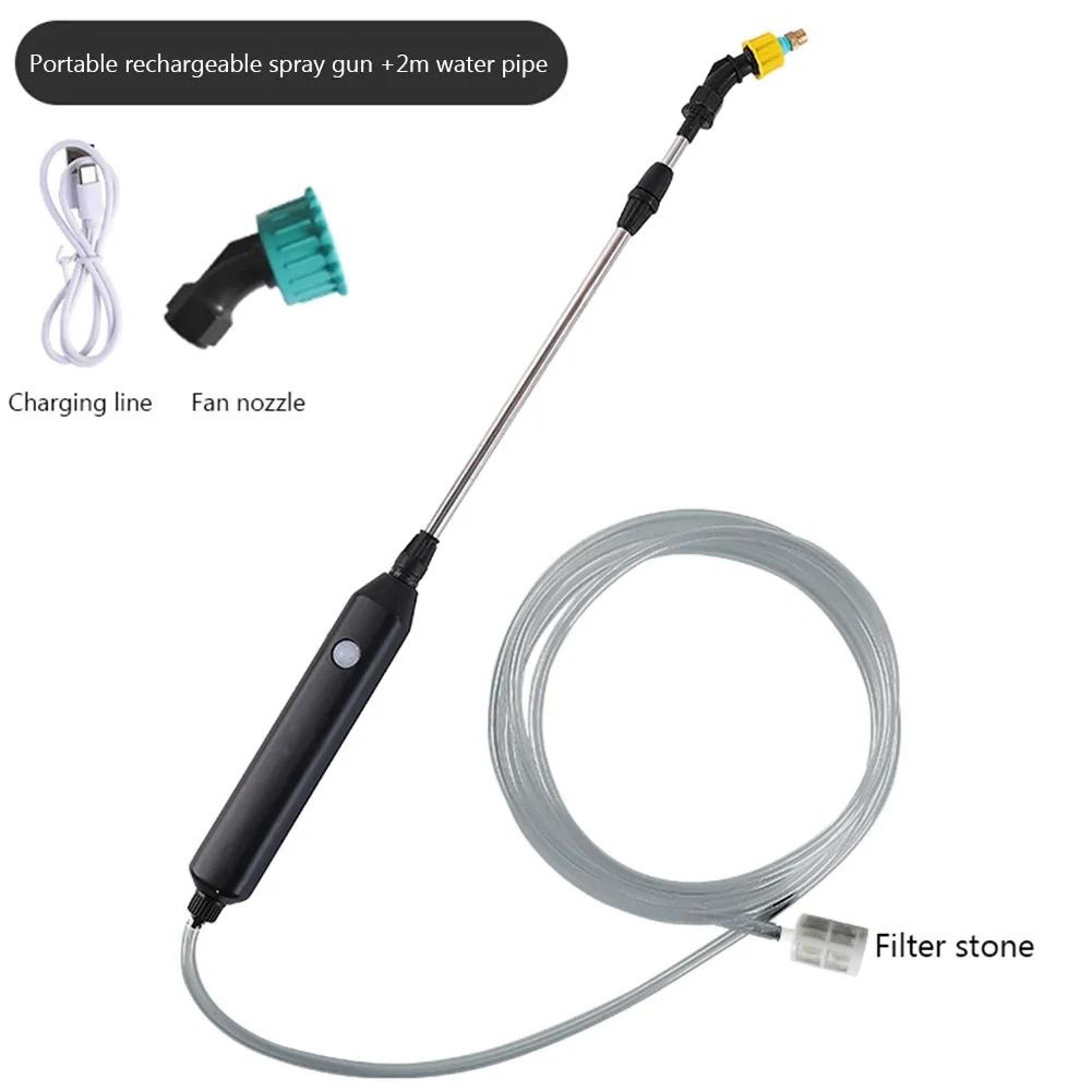 Electric Garden Sprayer With Adjustable Hose Length And Multiple Nozzles 8