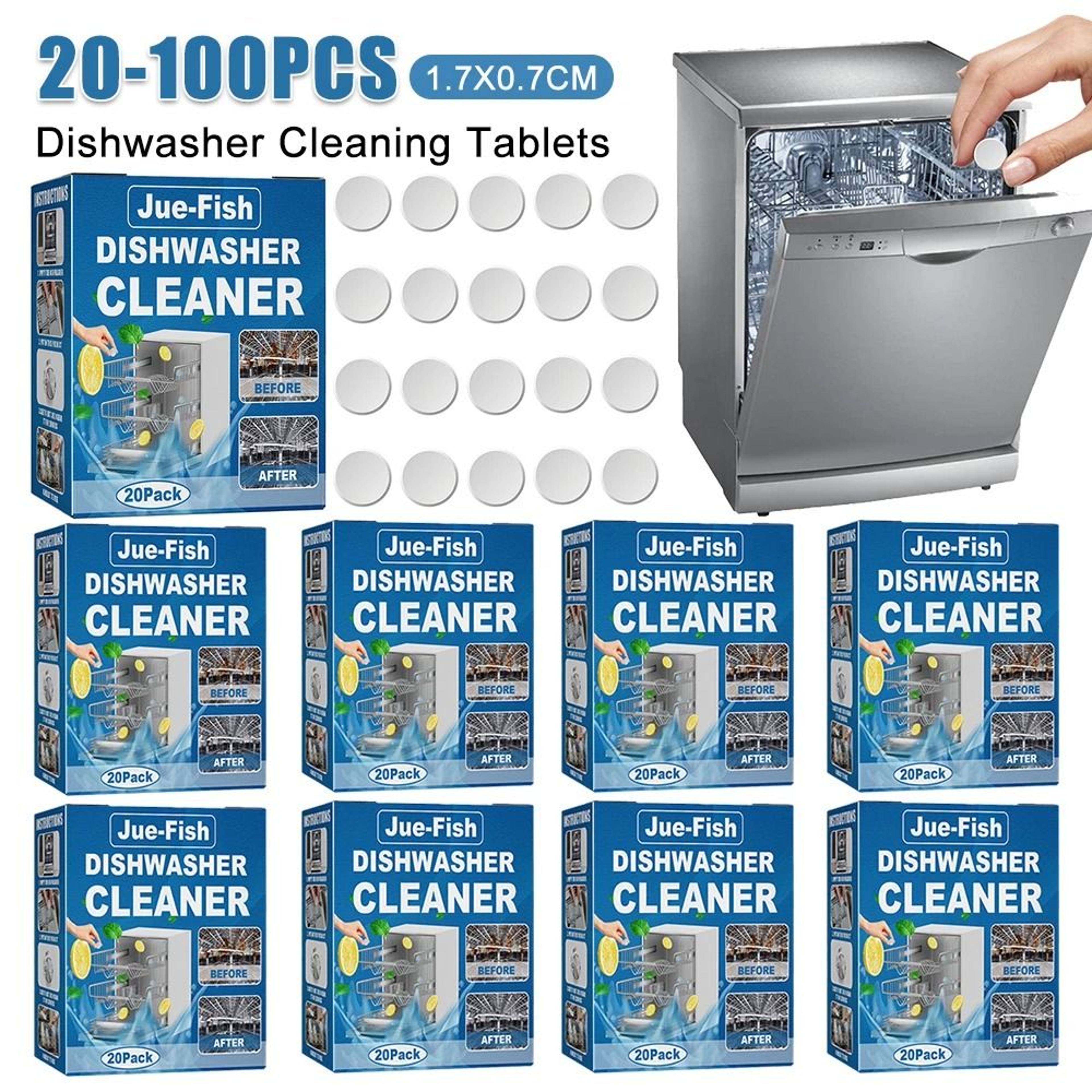 Kitchen Dishwasher Cleaning Tablets For Deep Cleaning And Deodorizing 0