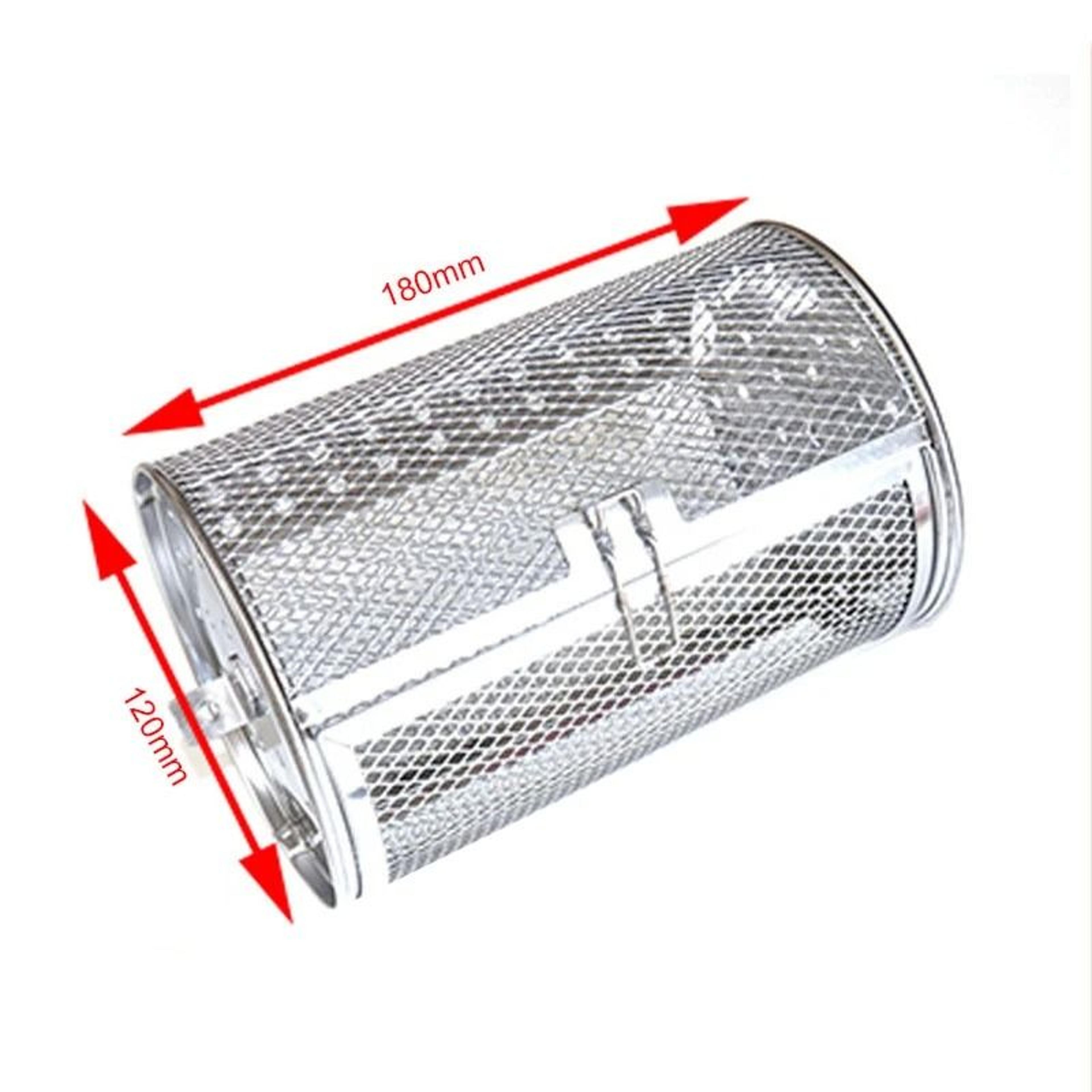 Stainless Steel Rotisserie Grill Basket Drum For Oven And Air Fryer Cooking 6