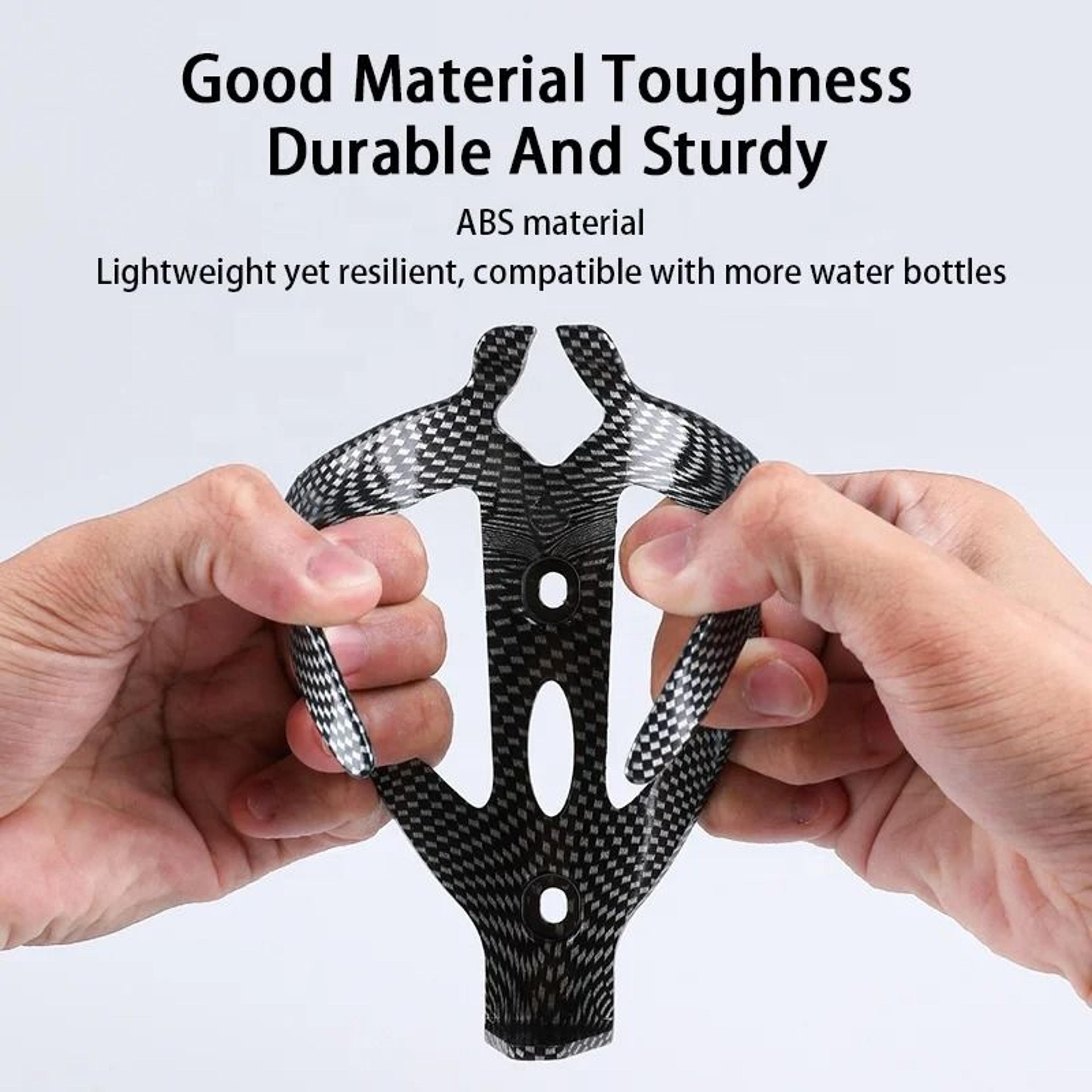 Carbon Pattern Bike Water Bottle Holder Cage For Bicycle 5