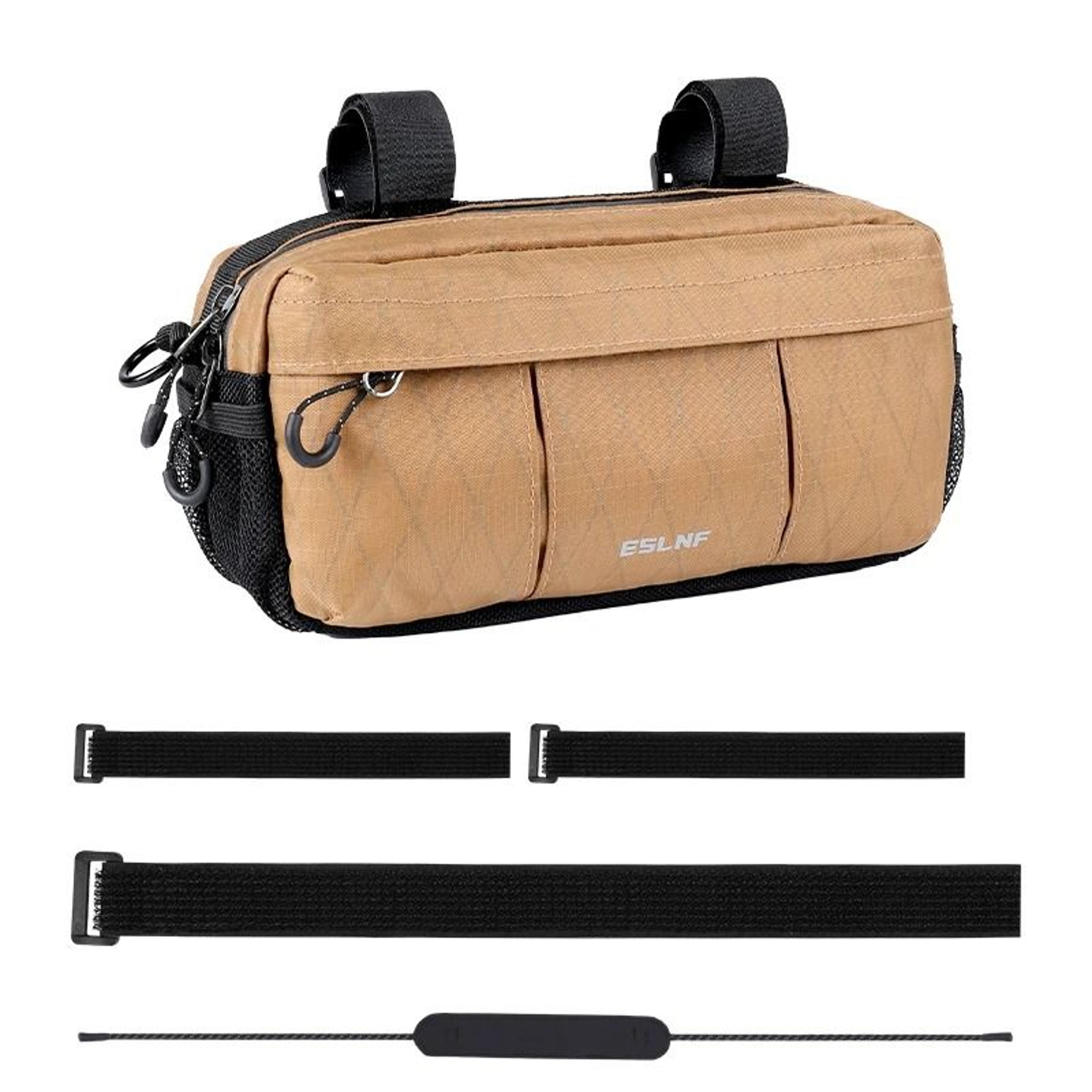 Bicycle Handlebar Bag With Shoulder Strap For Cycling Storage 6