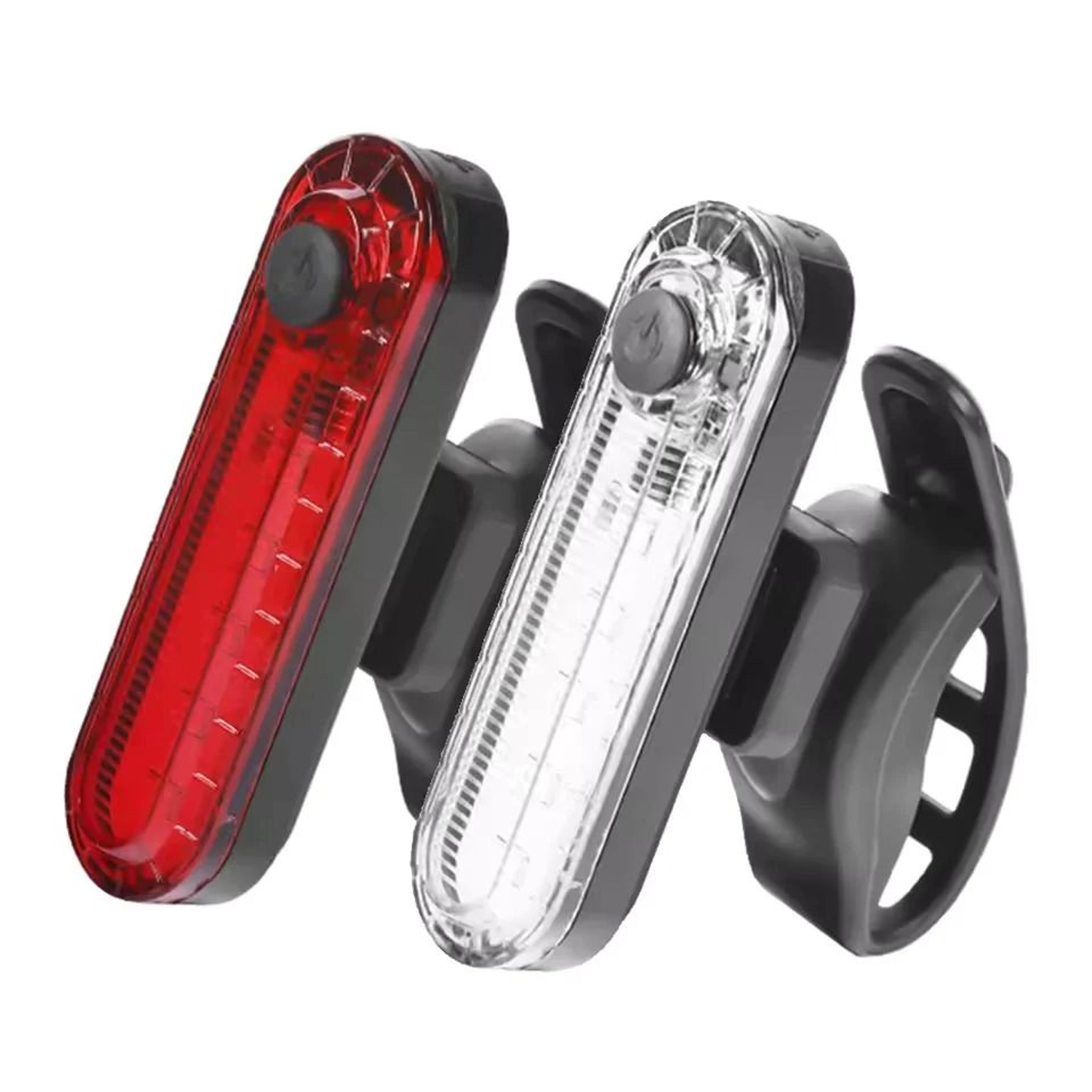 Bright USB Rechargeable Bicycle Tail Light For Cycling Safetys 9