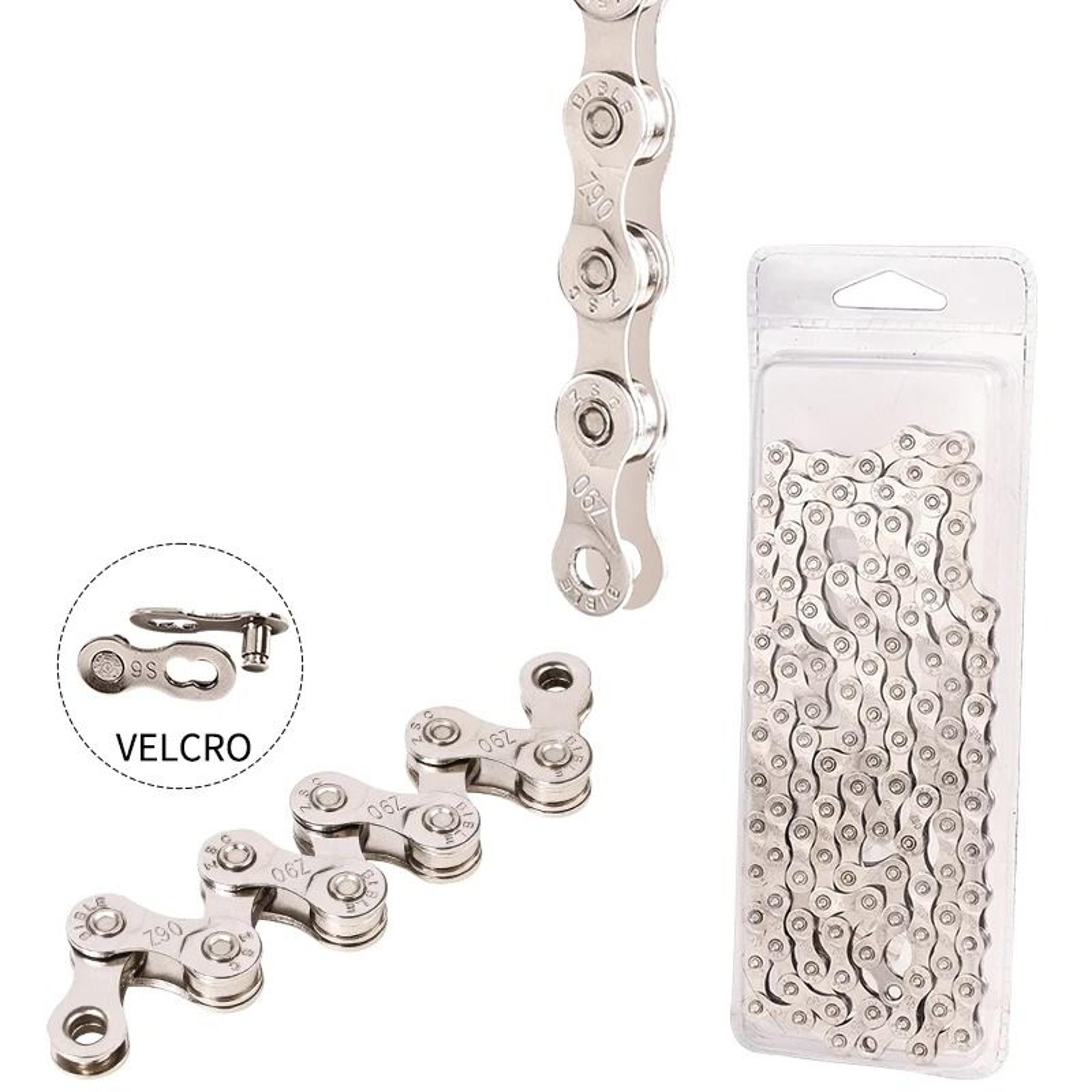Silver Speed Bicycle Chain Compatible With 6 To 12 Speed Mountain Bikes 0