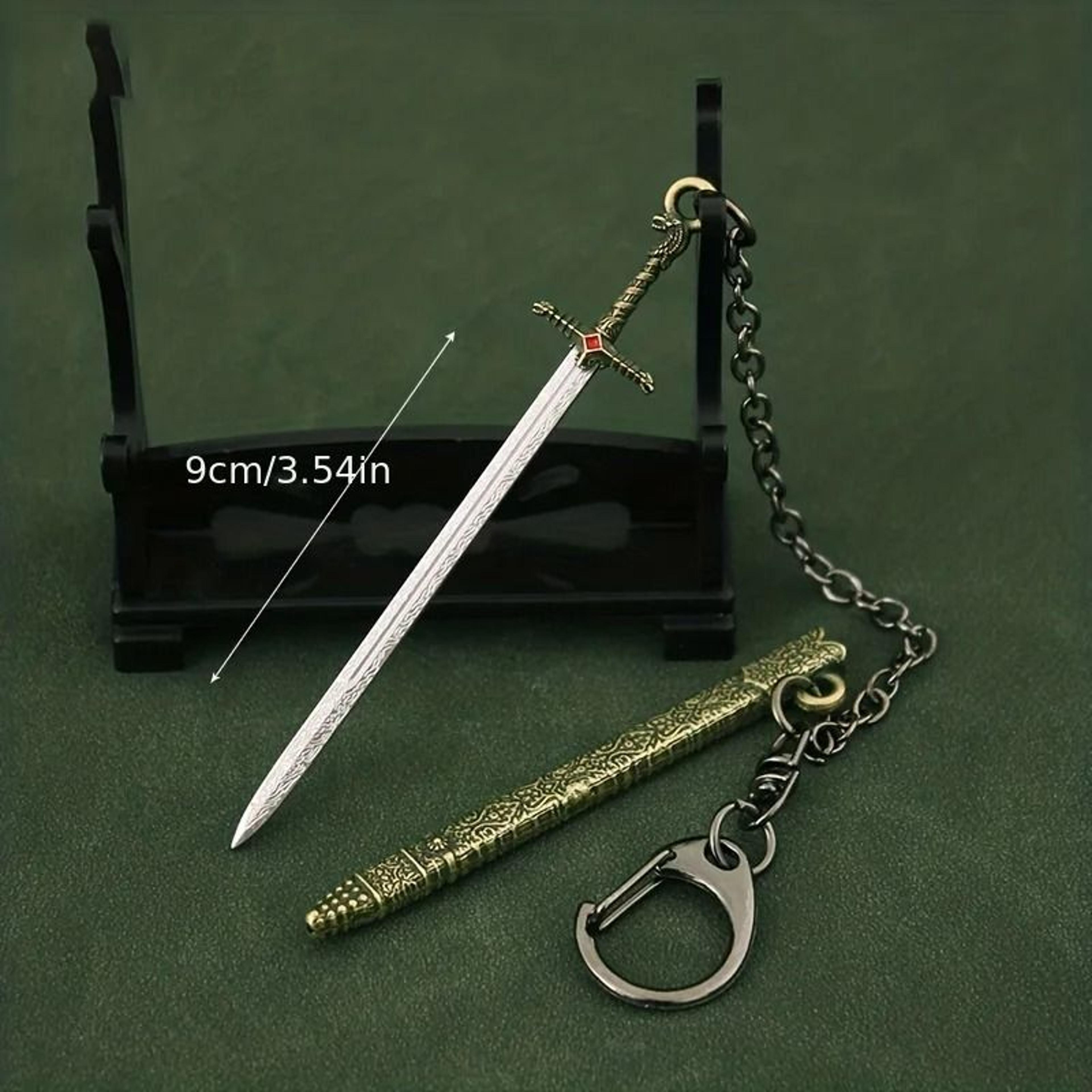Metal Sword Key Ring Pendant For Bags And Keys 2