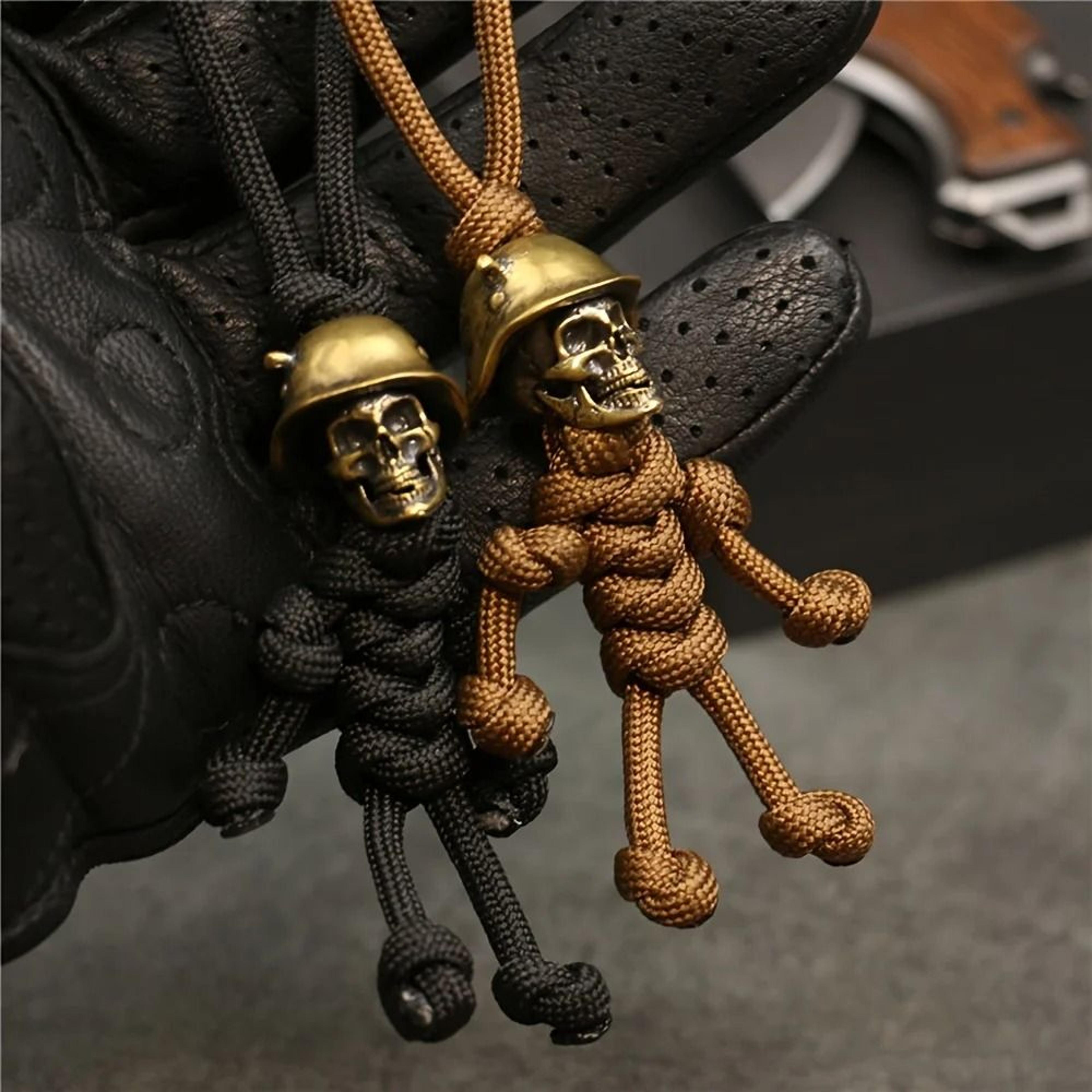 Creative Skull Soldier Keychain For Bags And Keys 0