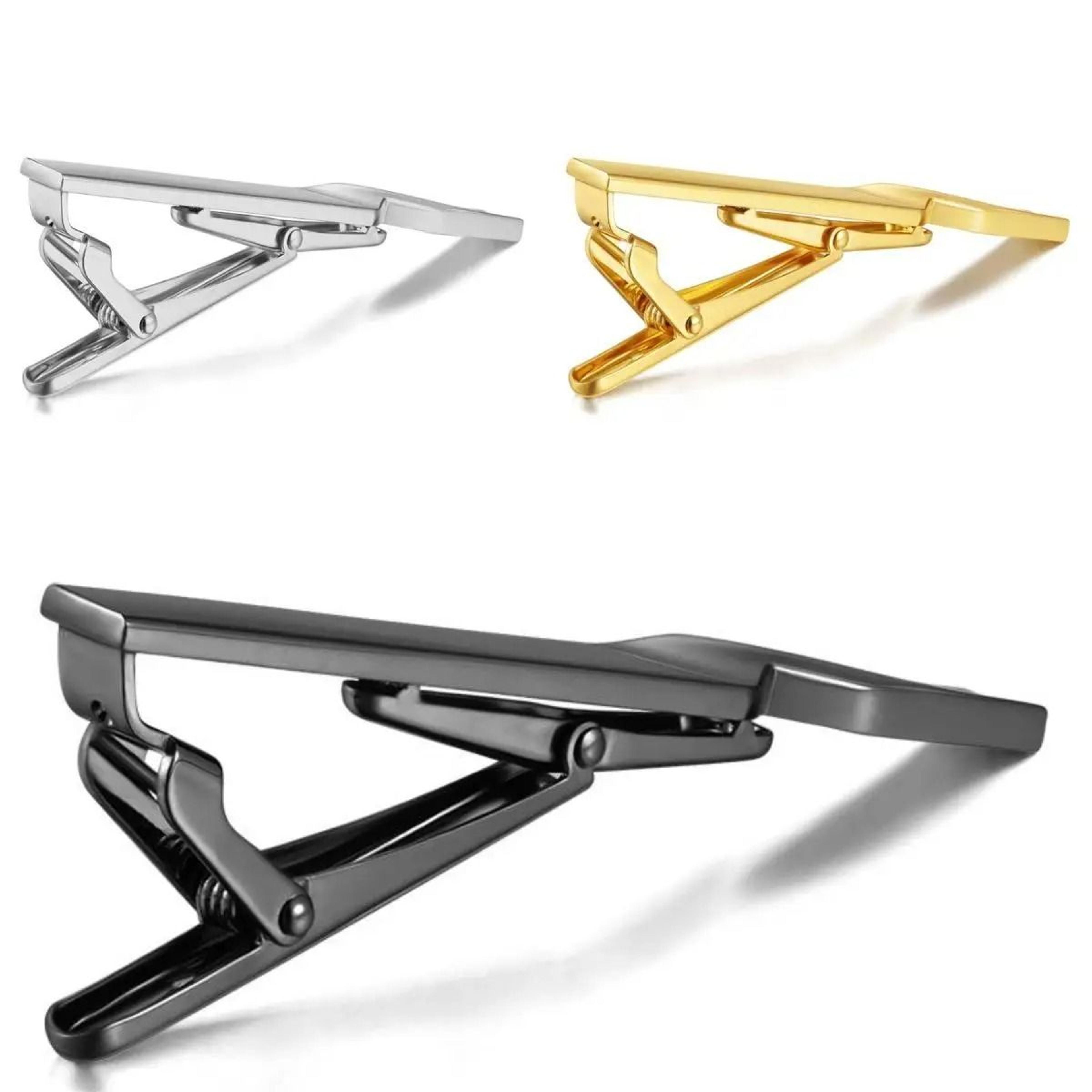 Stylish Mens Business Tie Clip Bar For Regular Ties 0