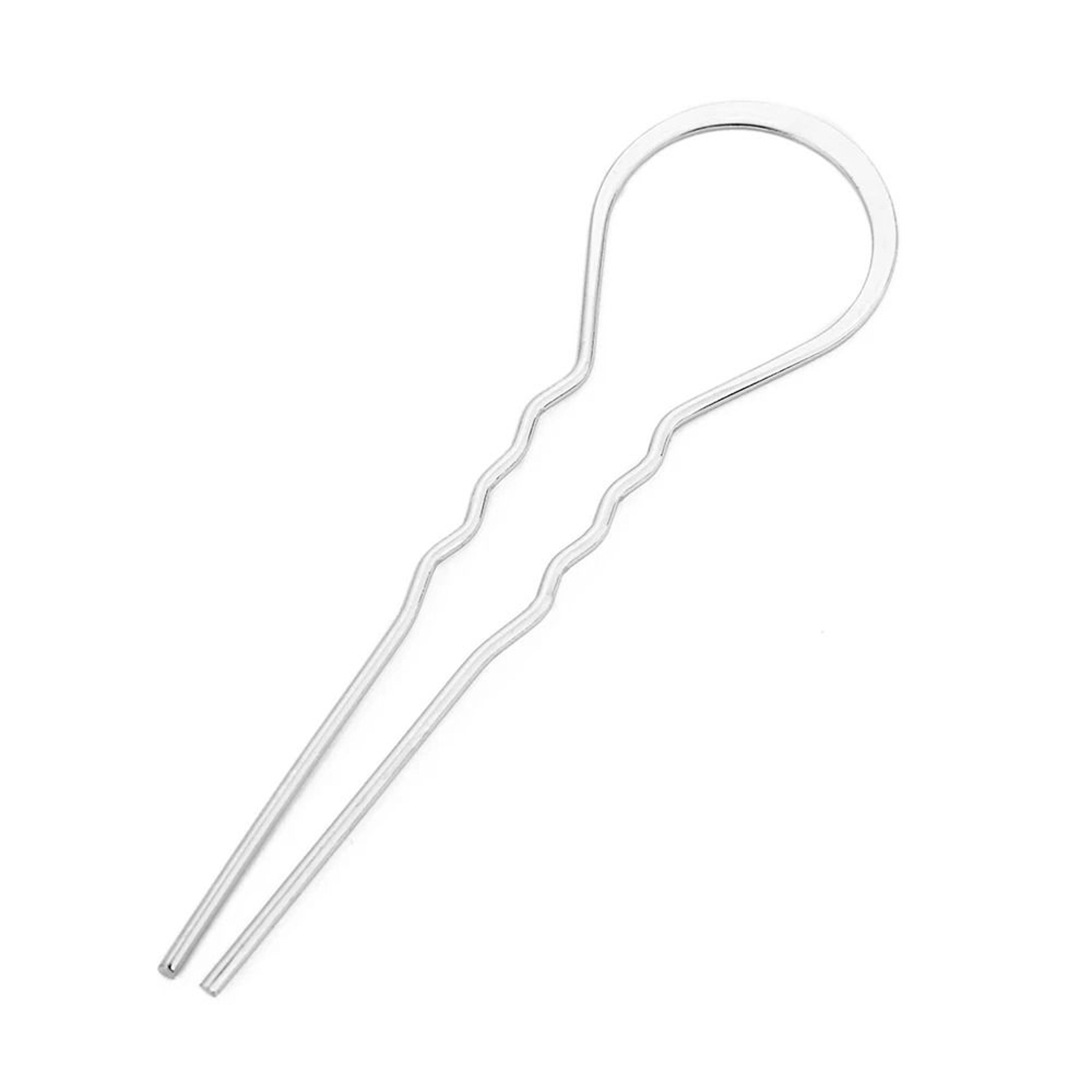 Vintage U Shaped Wavy Hair Pins For Women And Girls 12