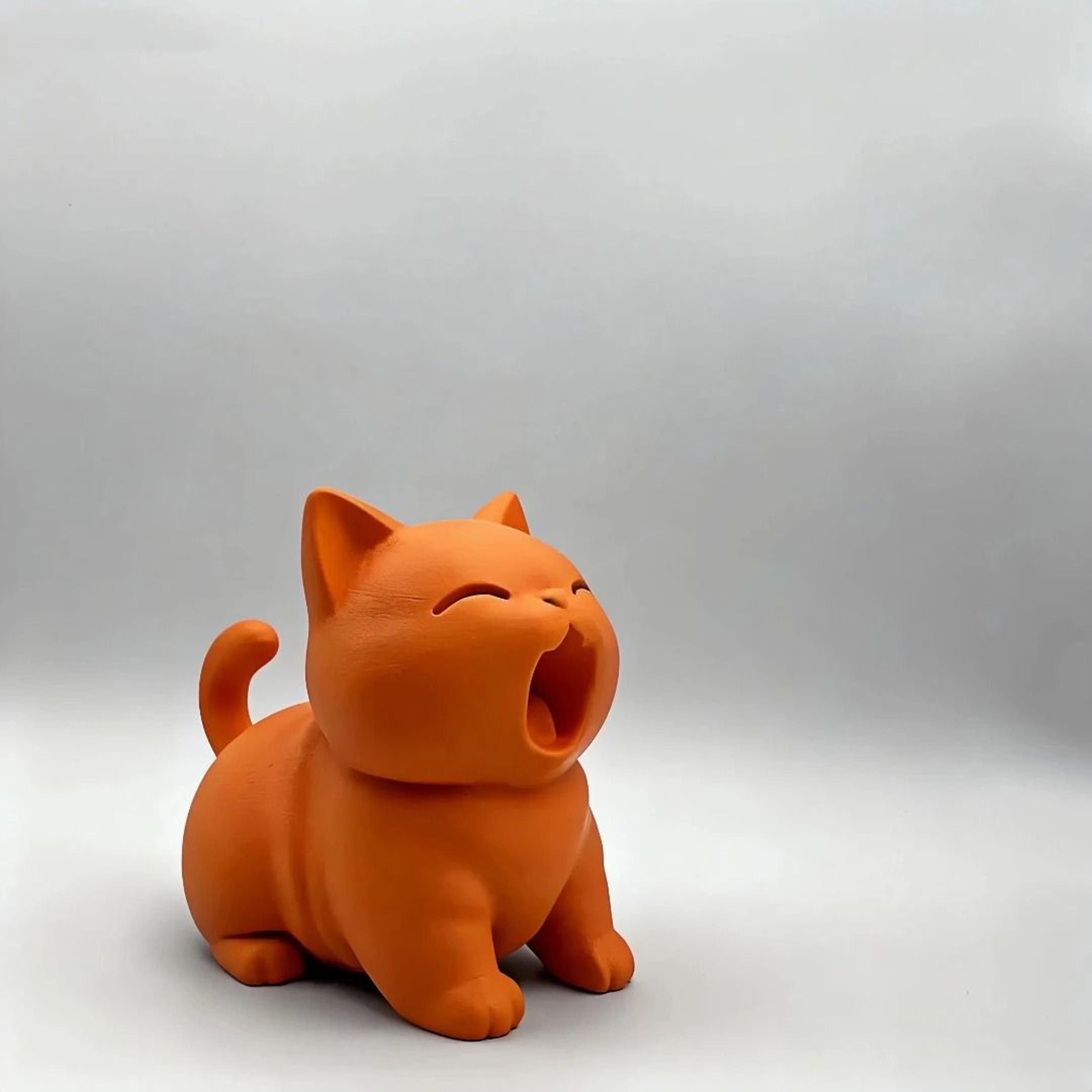 3D Printed Creative Cat Ornament For Home And Desk Decor 7