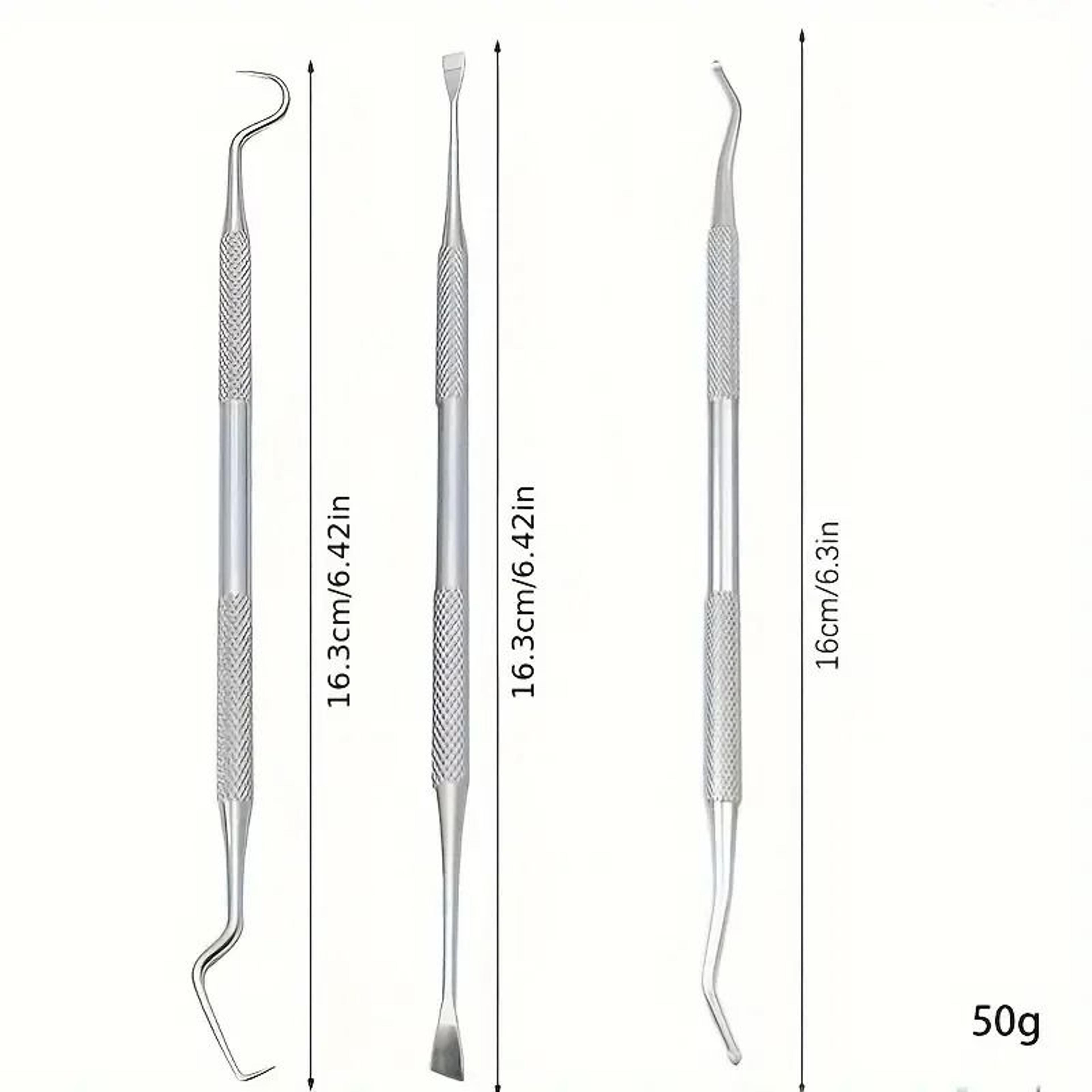 Stainless Steel Dental Tools 3 Pieces Set Oral Care Kit 5