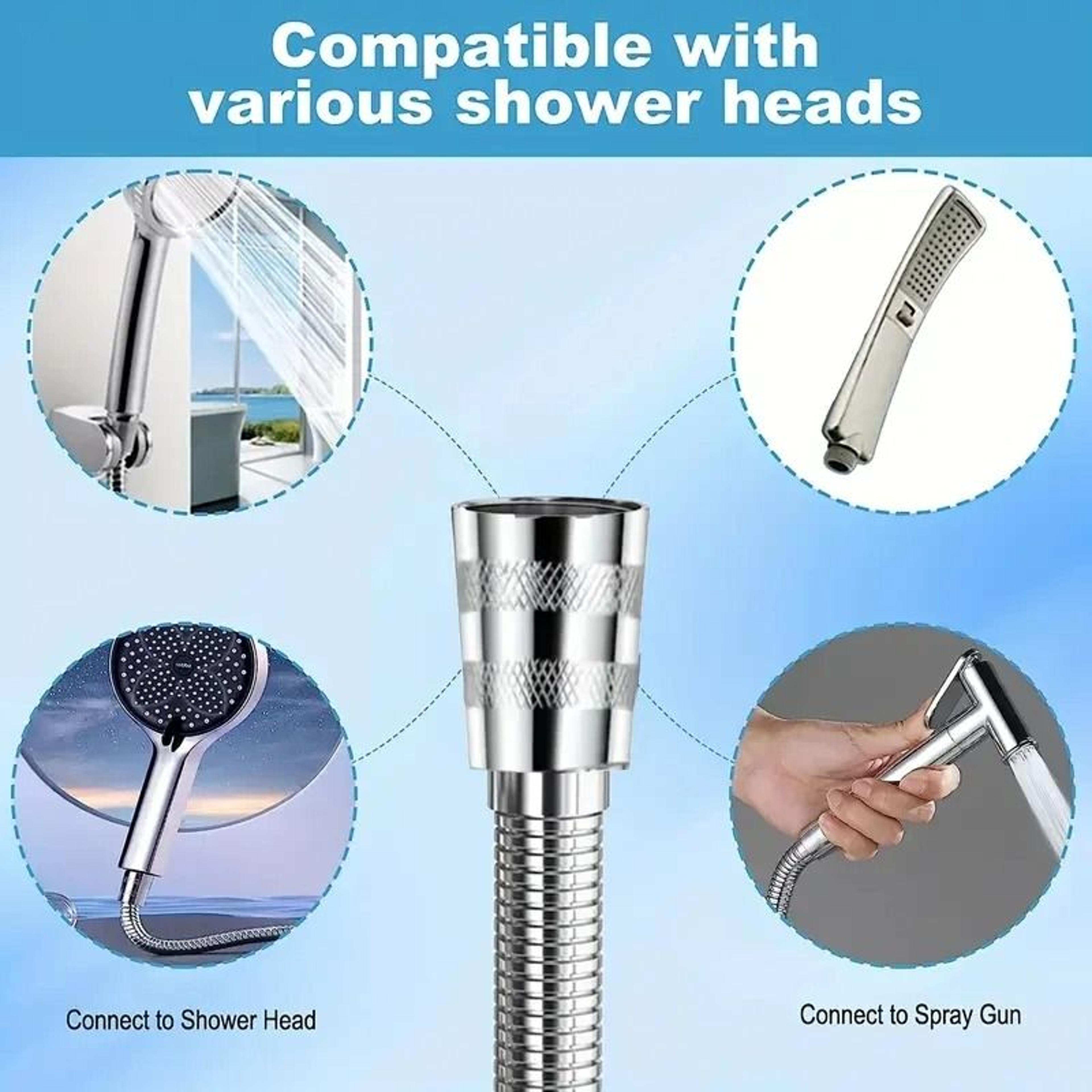 Stainless Steel Shower Hose With Anti Kink And High Pressure Resistance 3