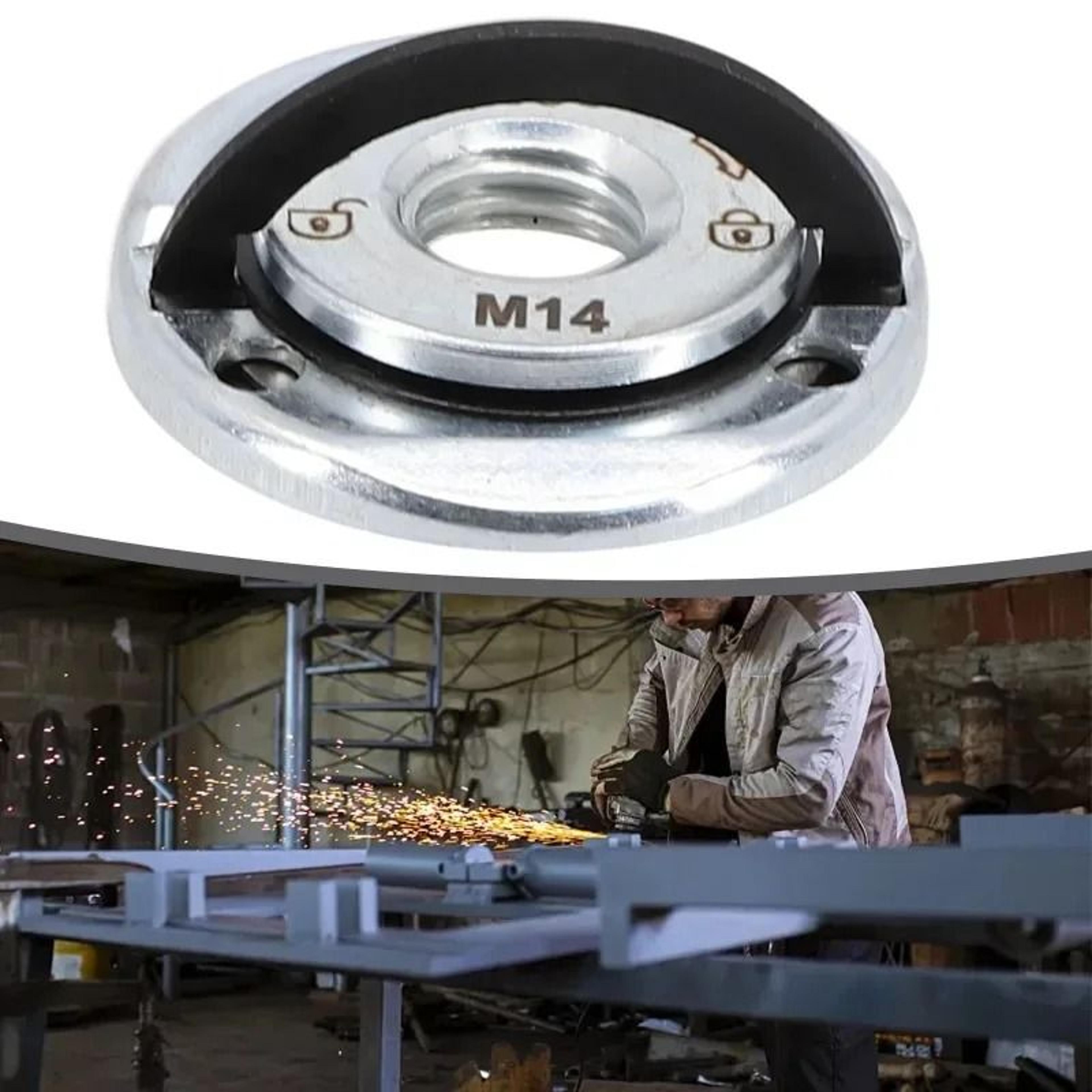 Self Locking Angle Grinder Accessory Plate For M14 Grinders 3