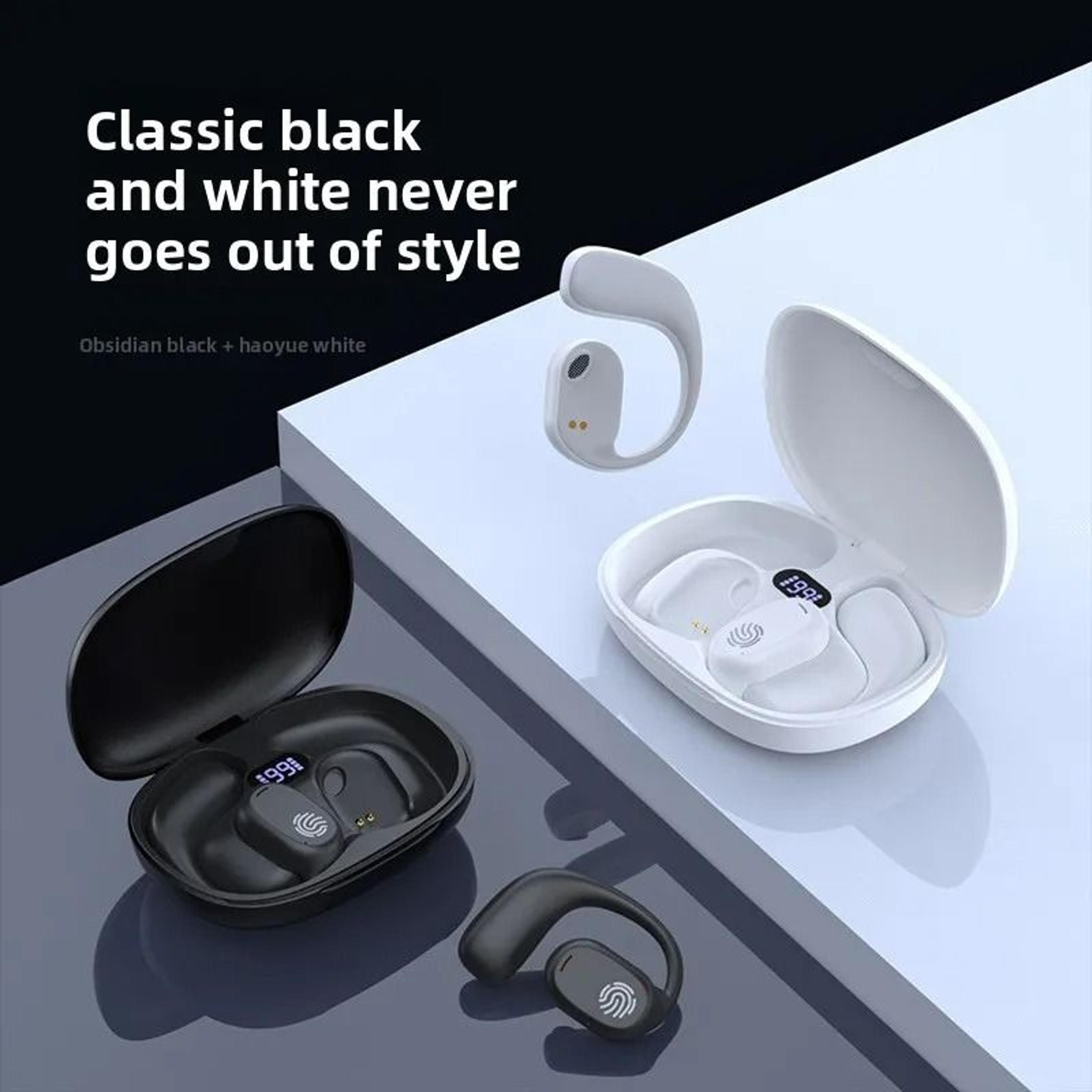 Wireless Sports Earphones With Ear Hooks And Dual Display 3