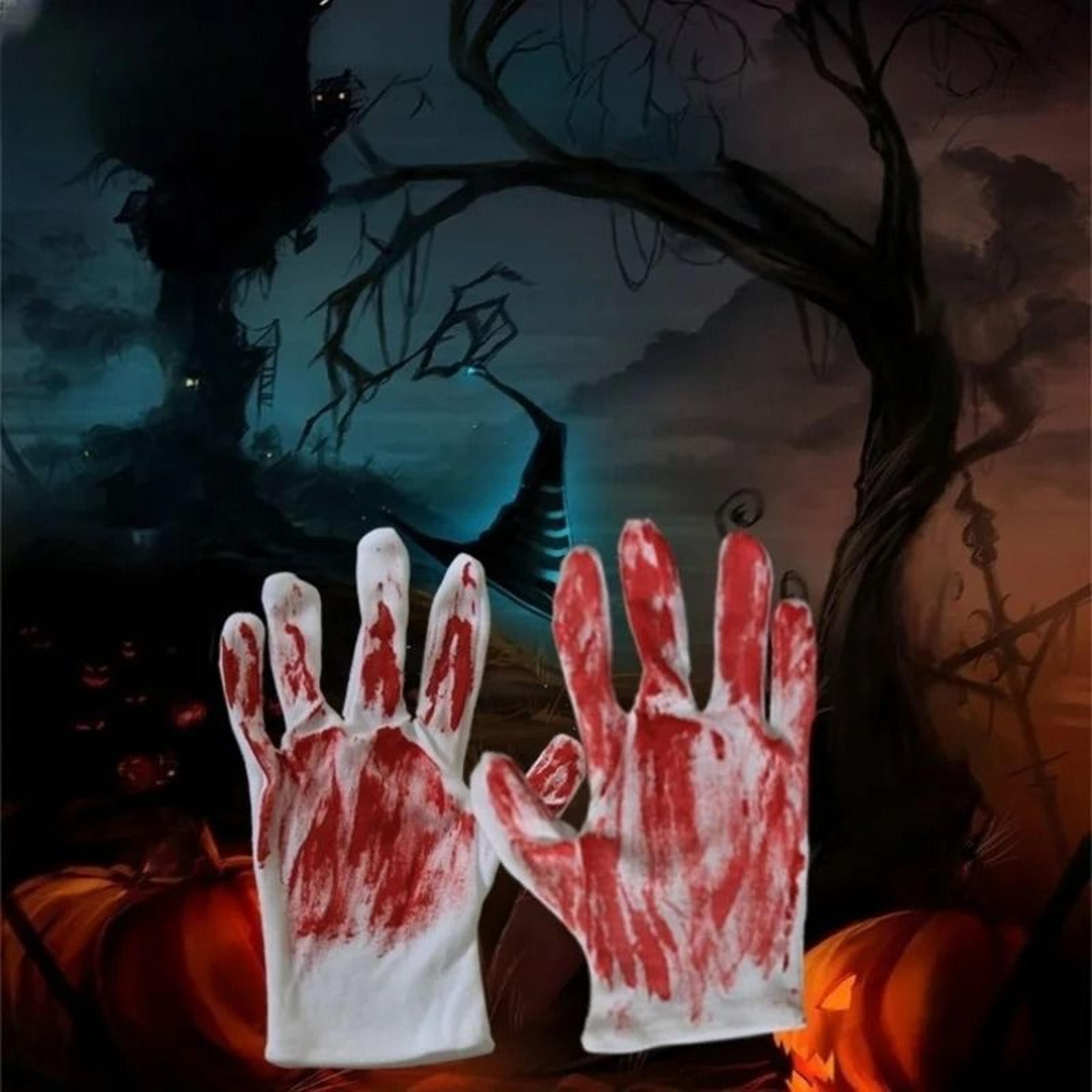 Bloody Halloween Party Gloves For Costume And Decorations 0