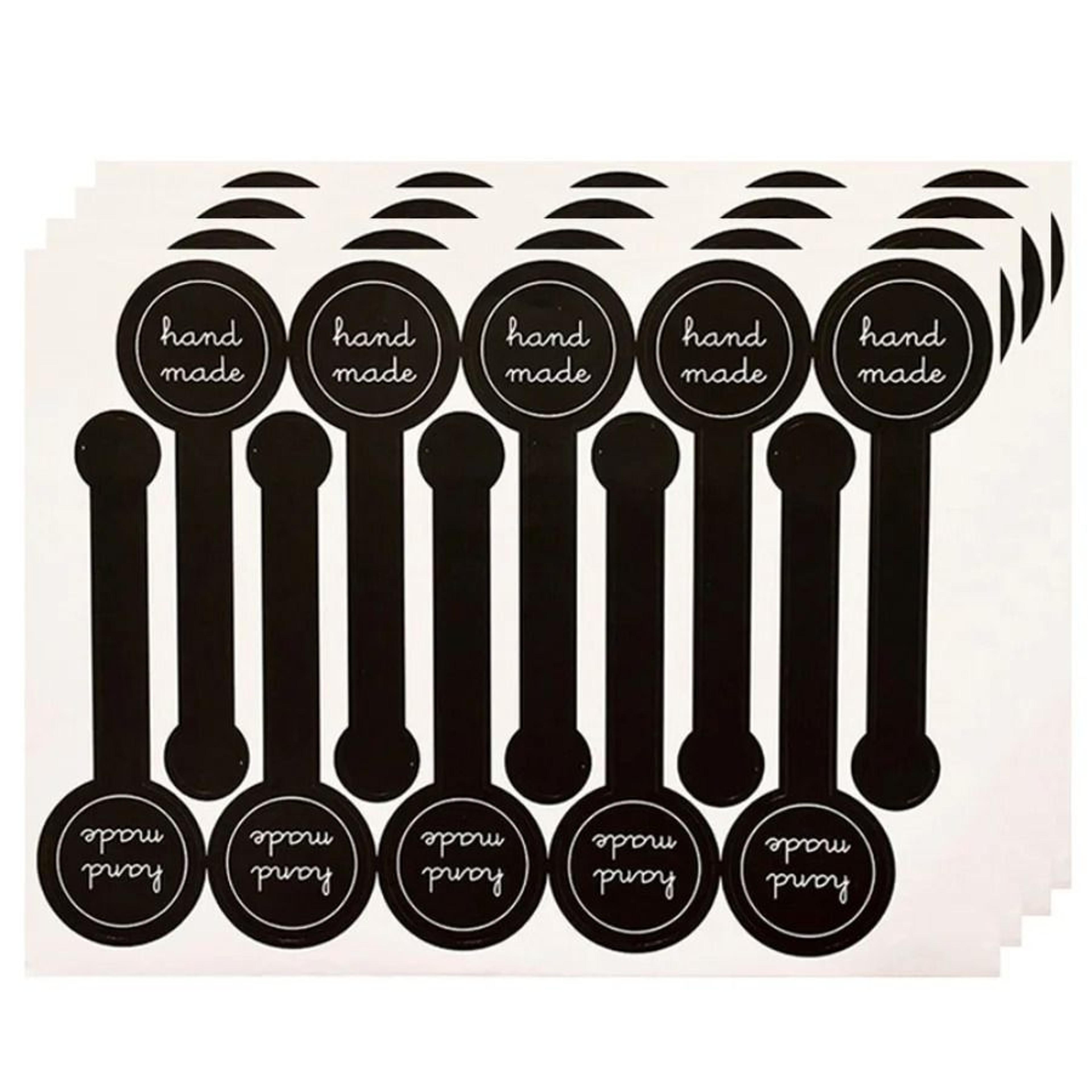 Black Strip Sealing Stickers For Baking Packaging And Crafts 2