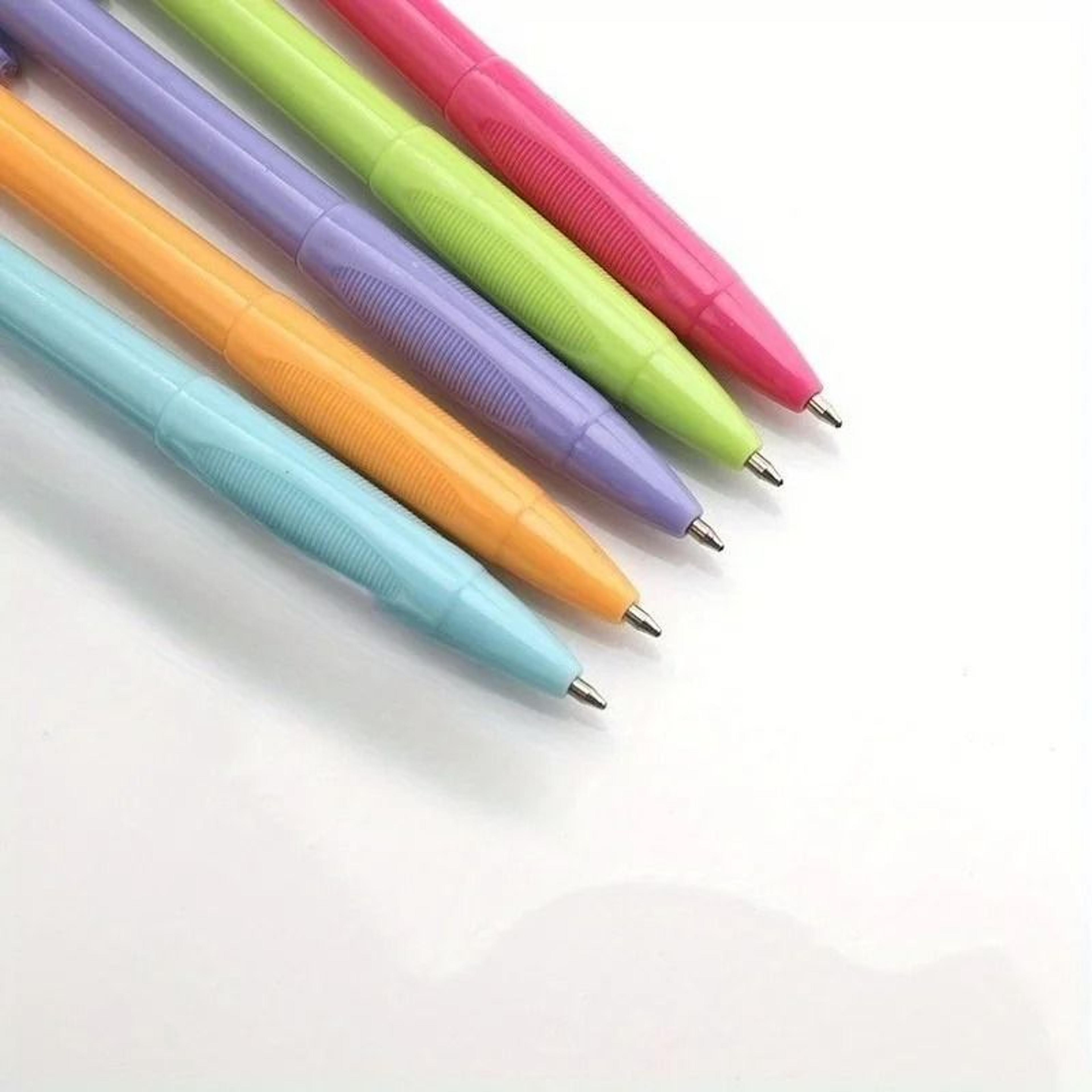 Ballpoint Pen Set With 07 Millimeter Blue Ink For Office And Study 1