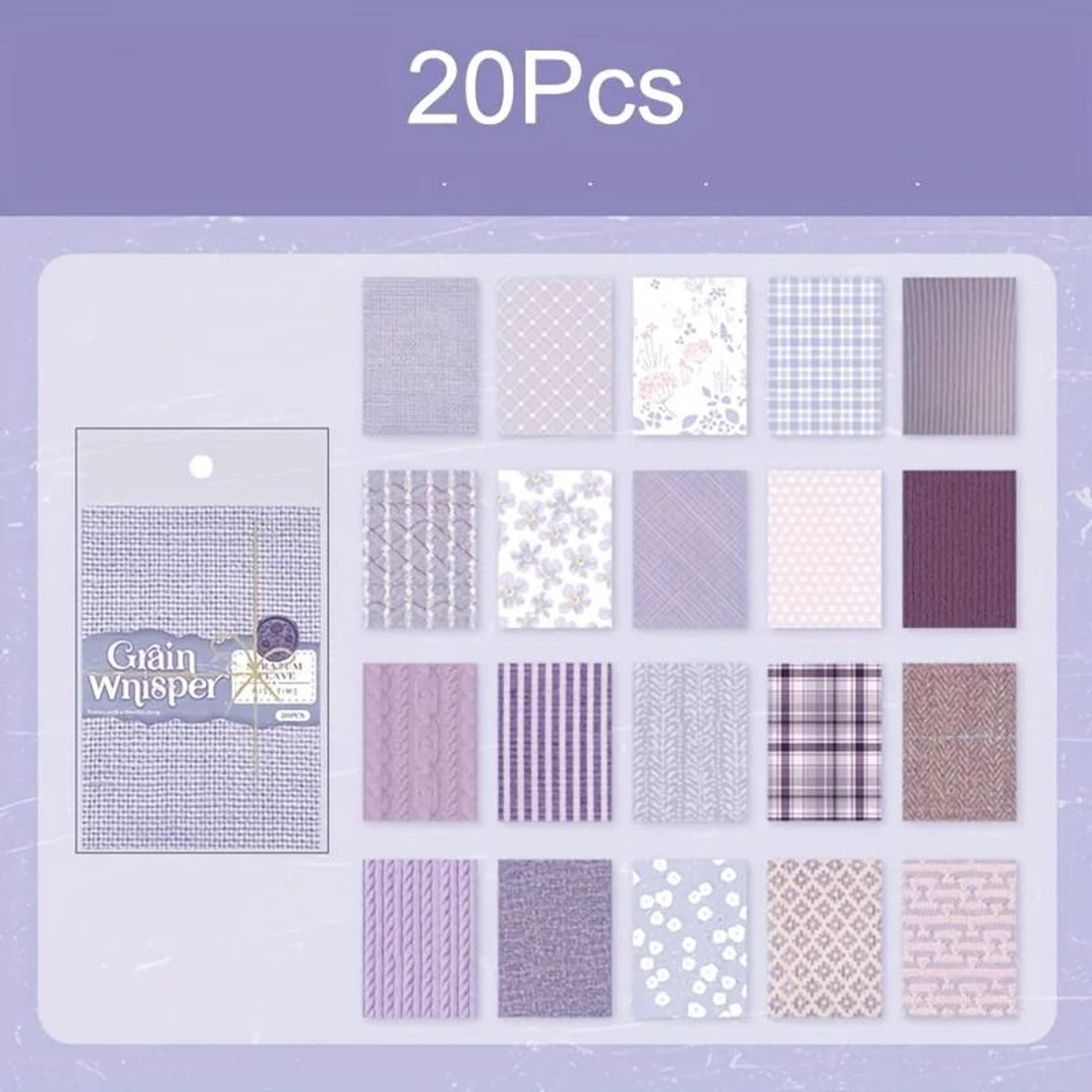 Vintage Textured Decorative Paper Pack For Crafts And Scrapbooking 9