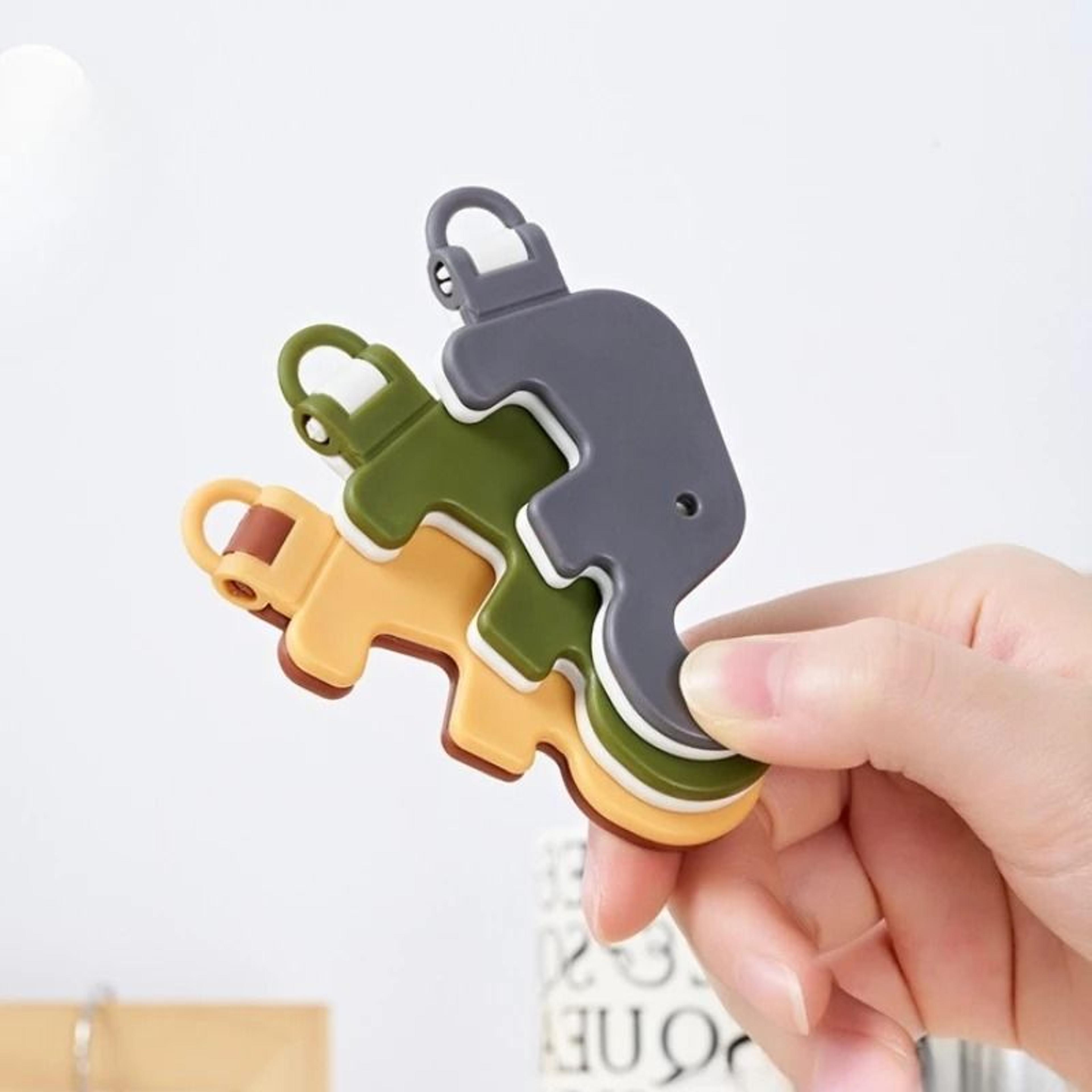 Elephant Shaped Adjustable Phone Stand Set With Non Slip Base 6