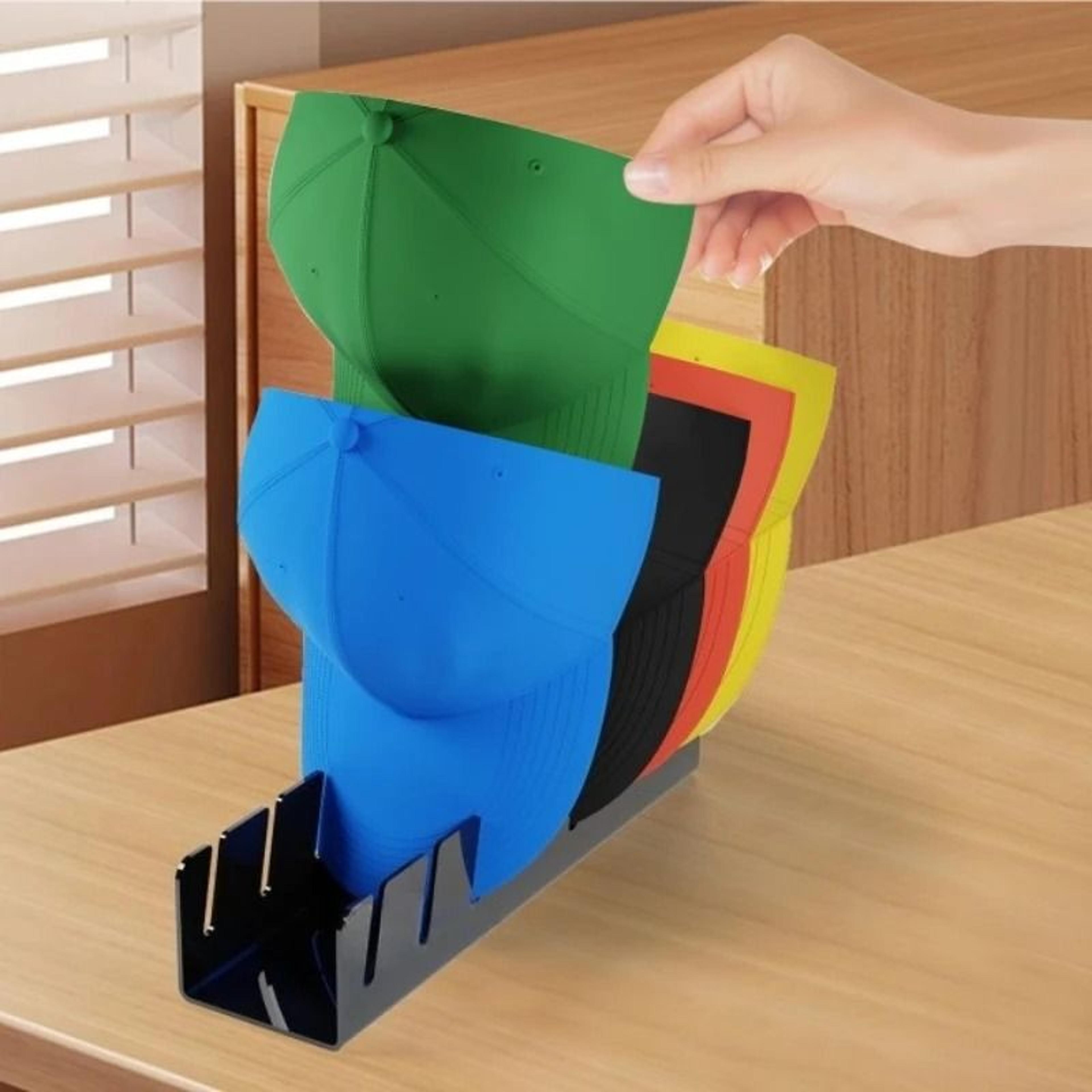 Baseball Cap Storage Rack With Wardrobe Hooks 8