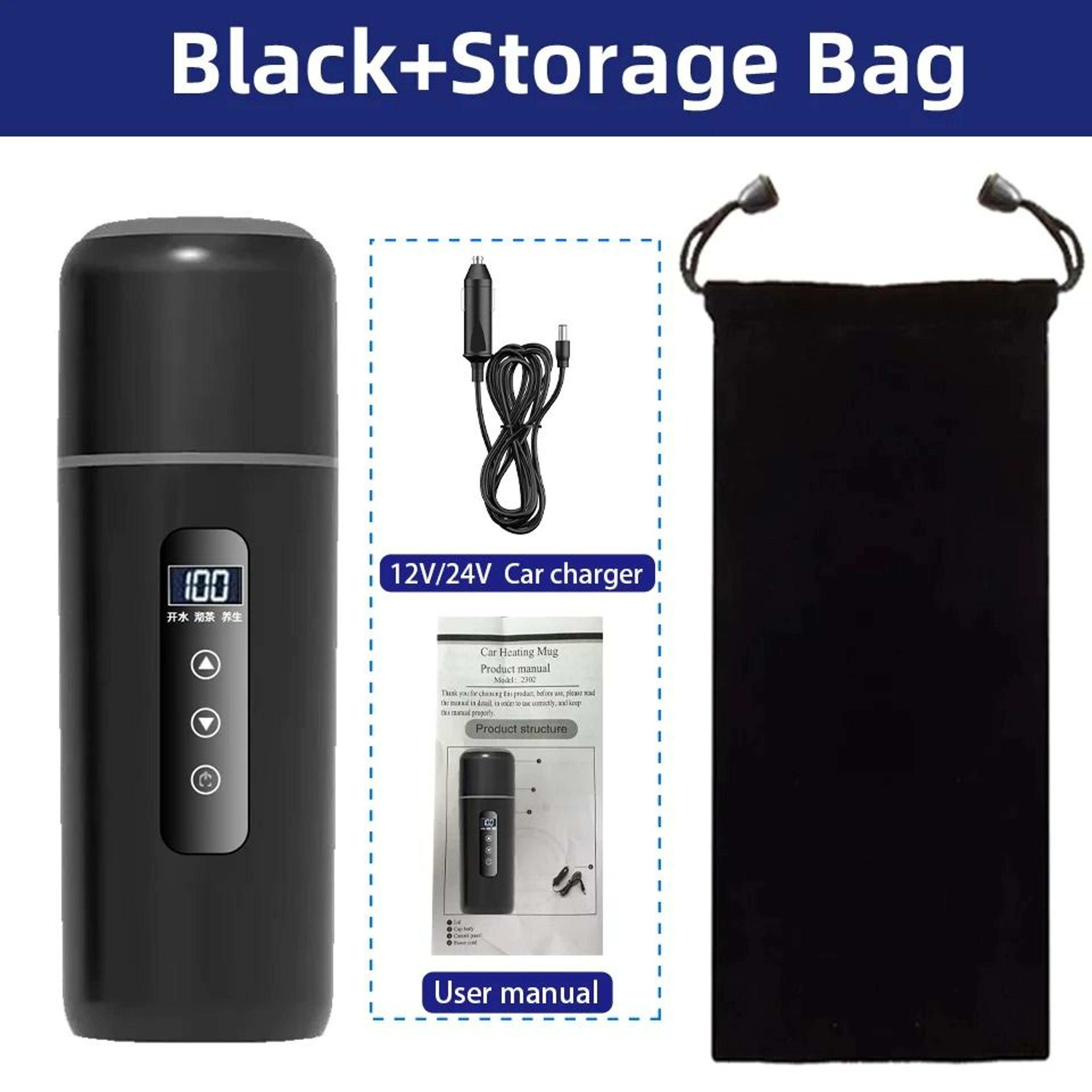 Portable Electric Travel Kettle With Adjustable Temperature 7