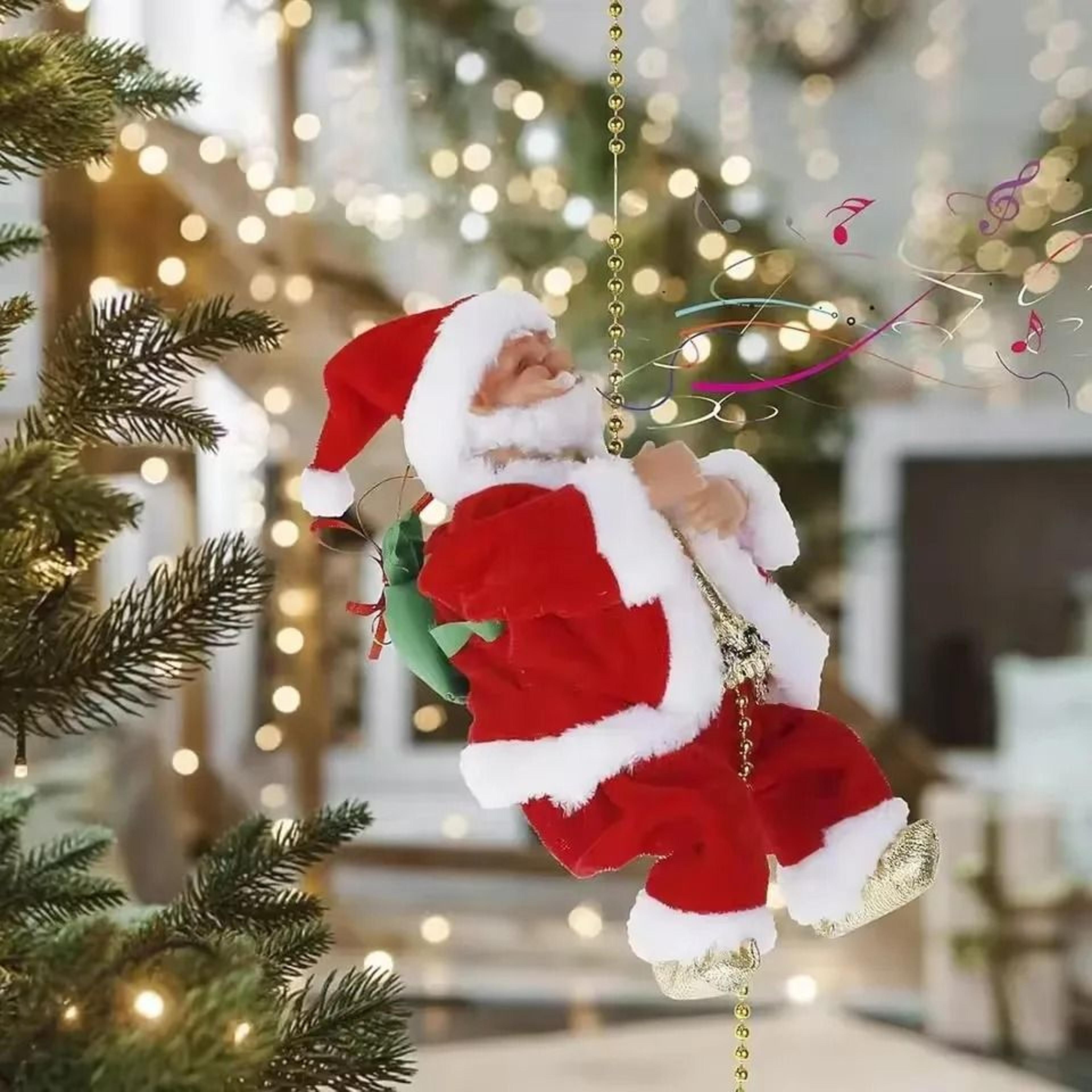 Electric Animated Climbing Santa Claus 4